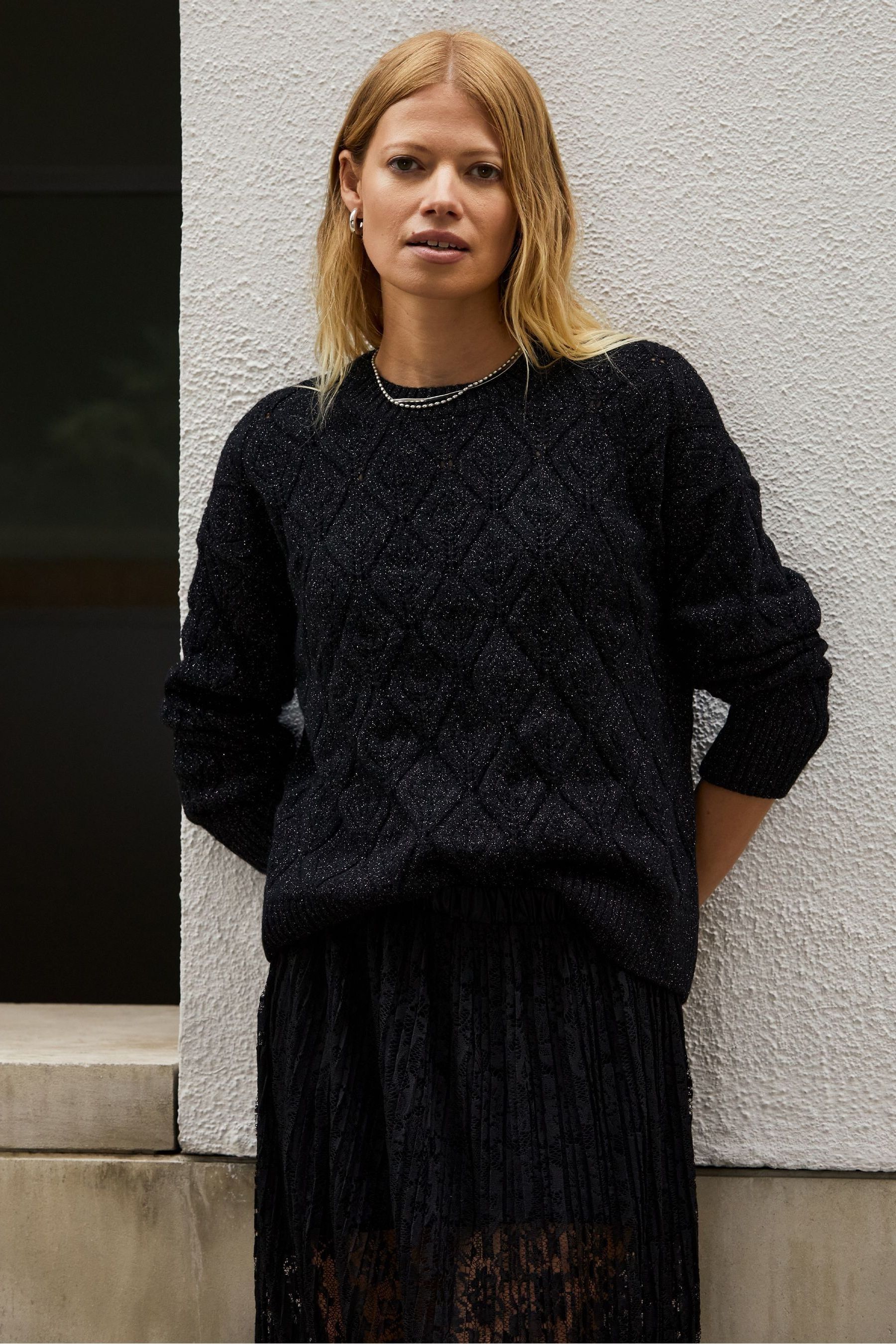 Next black jumper on sale