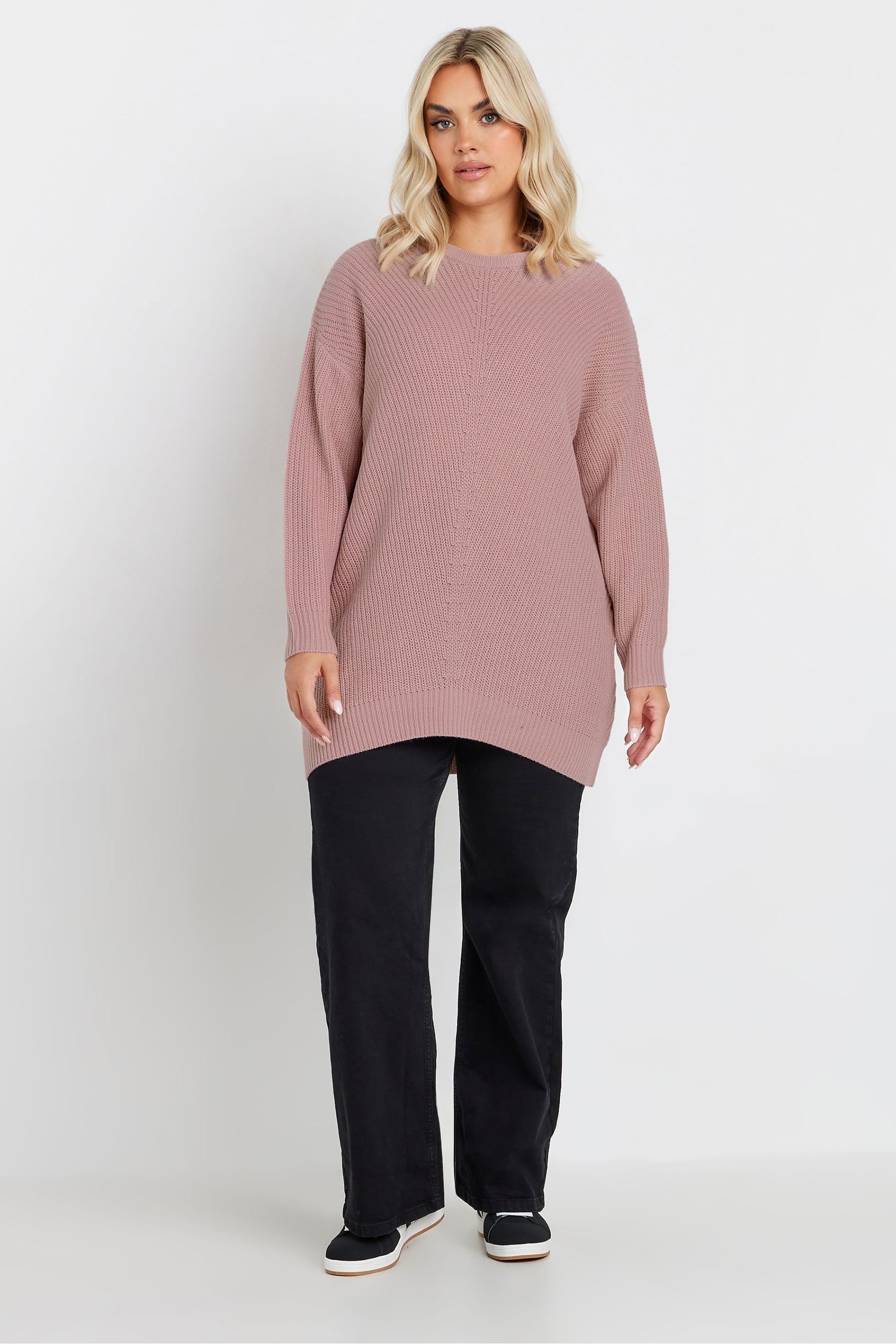 Buy Yours Curve Pink Essential Jumper from the Next UK online shop