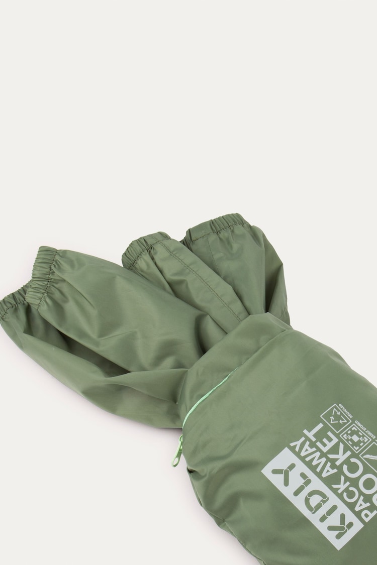 KIDLY Green Packaway Trousers - Image 2 of 6