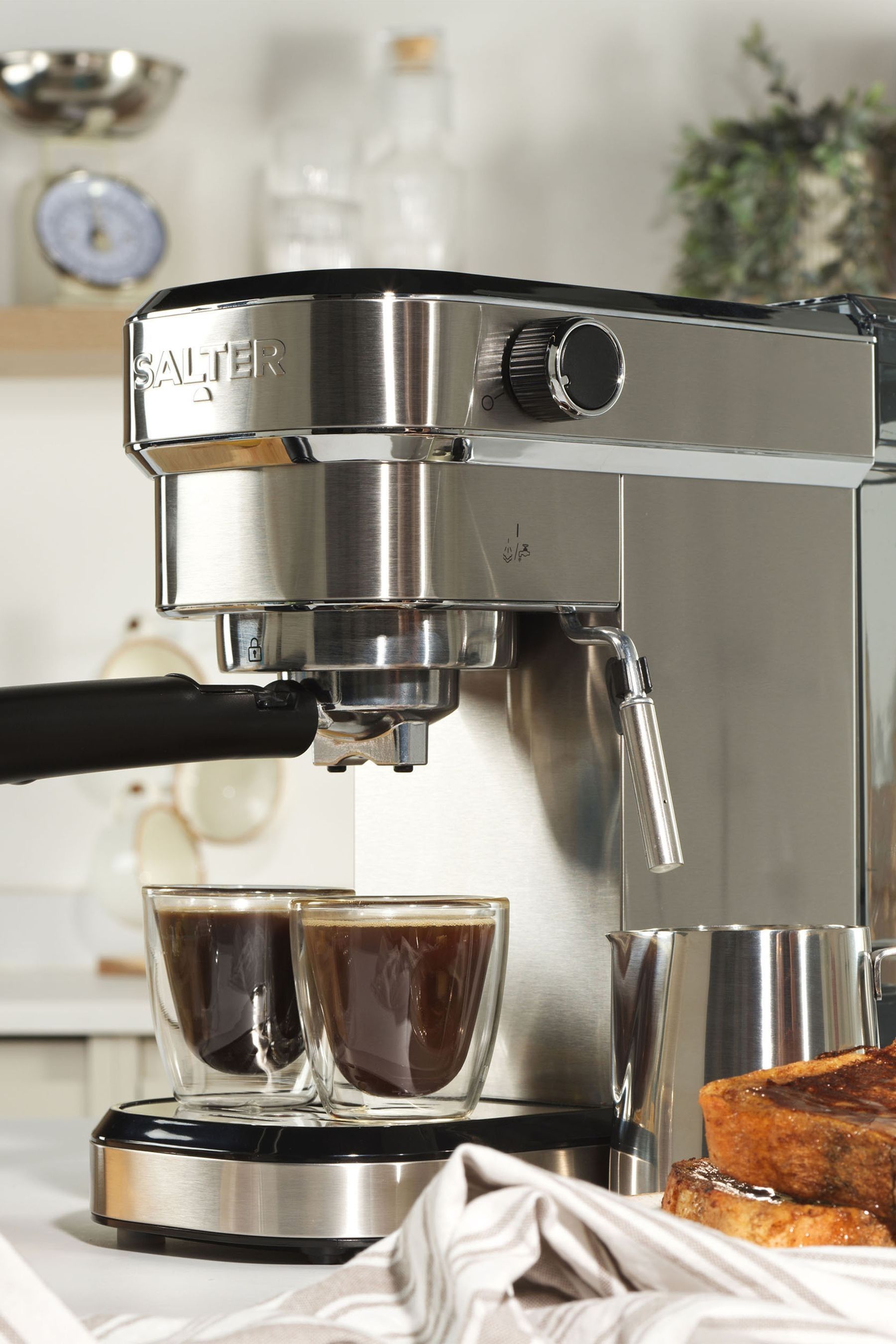 Buy Salter Silver Espresso Machine from the Next UK online shop