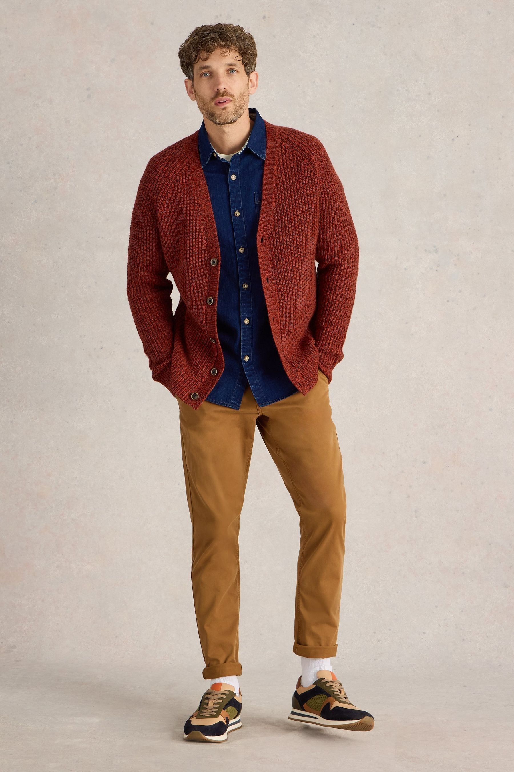 Orange cardigan next sales