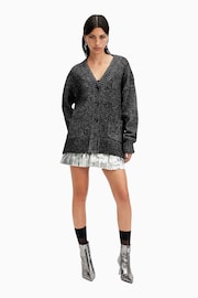 AllSaints Black Sabrina Cardigan - Image 4 of 6