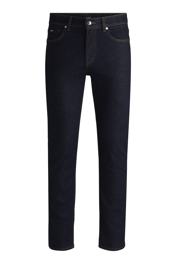 BOSS Blue Slim-Fit Comfort-Stretch Denim Jeans - Image 5 of 5