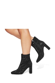 KG Kurt Geiger Grey Shay Gem Boots - Image 1 of 5