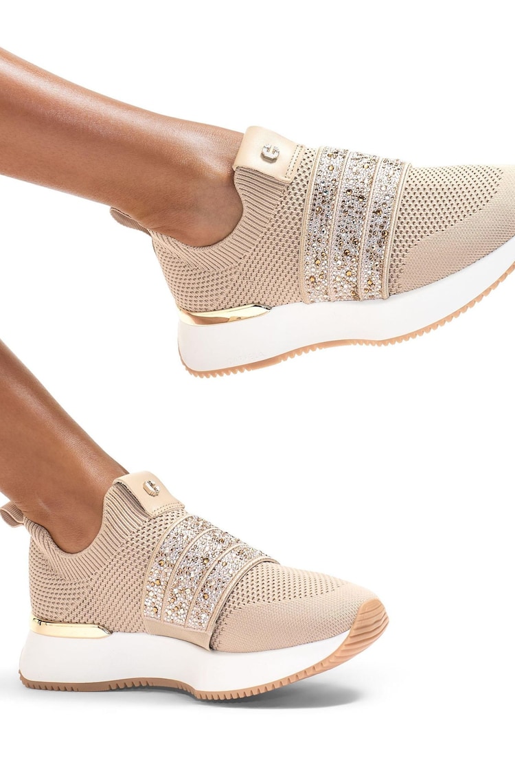 Carvela Flare Sparkle Trainers - Image 1 of 5