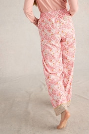 White Stuff Ivory Multi Nina Organic Pyjamas Bottoms - Image 2 of 6