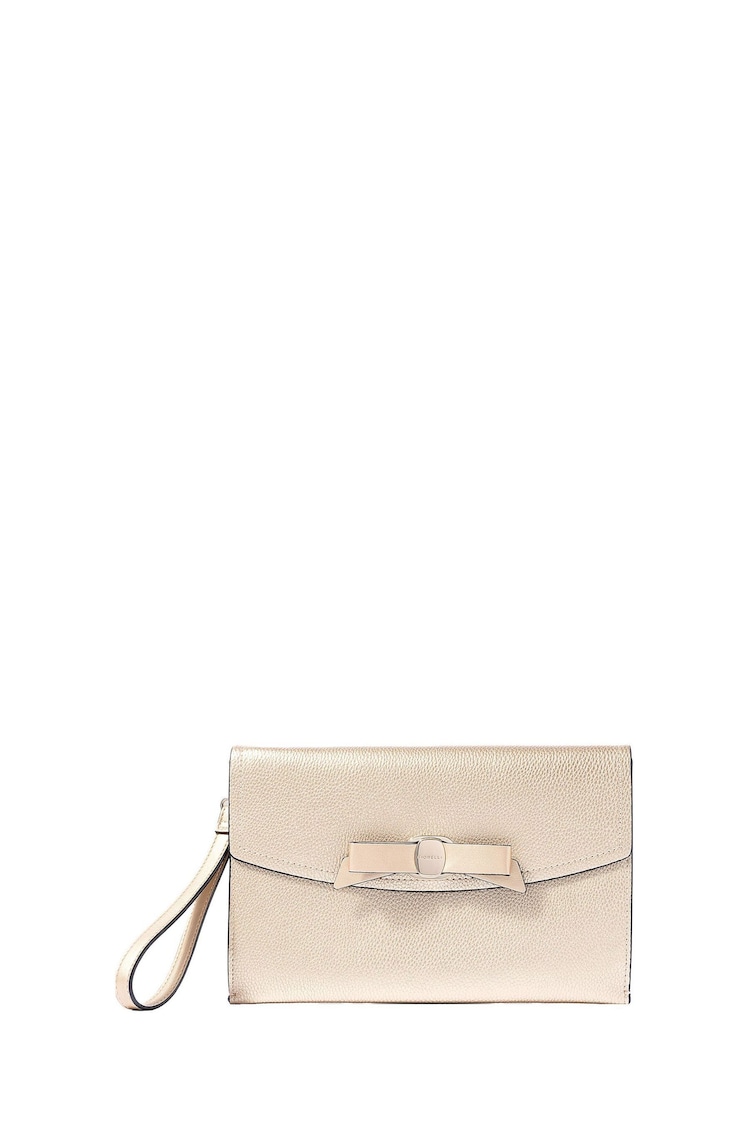 Fiorelli Gold Belle Envelope Pouch Plain Bag - Image 1 of 4