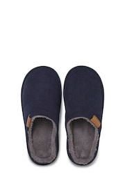 JACK & JONES Blue Cord Mule Slippers - Image 3 of 4