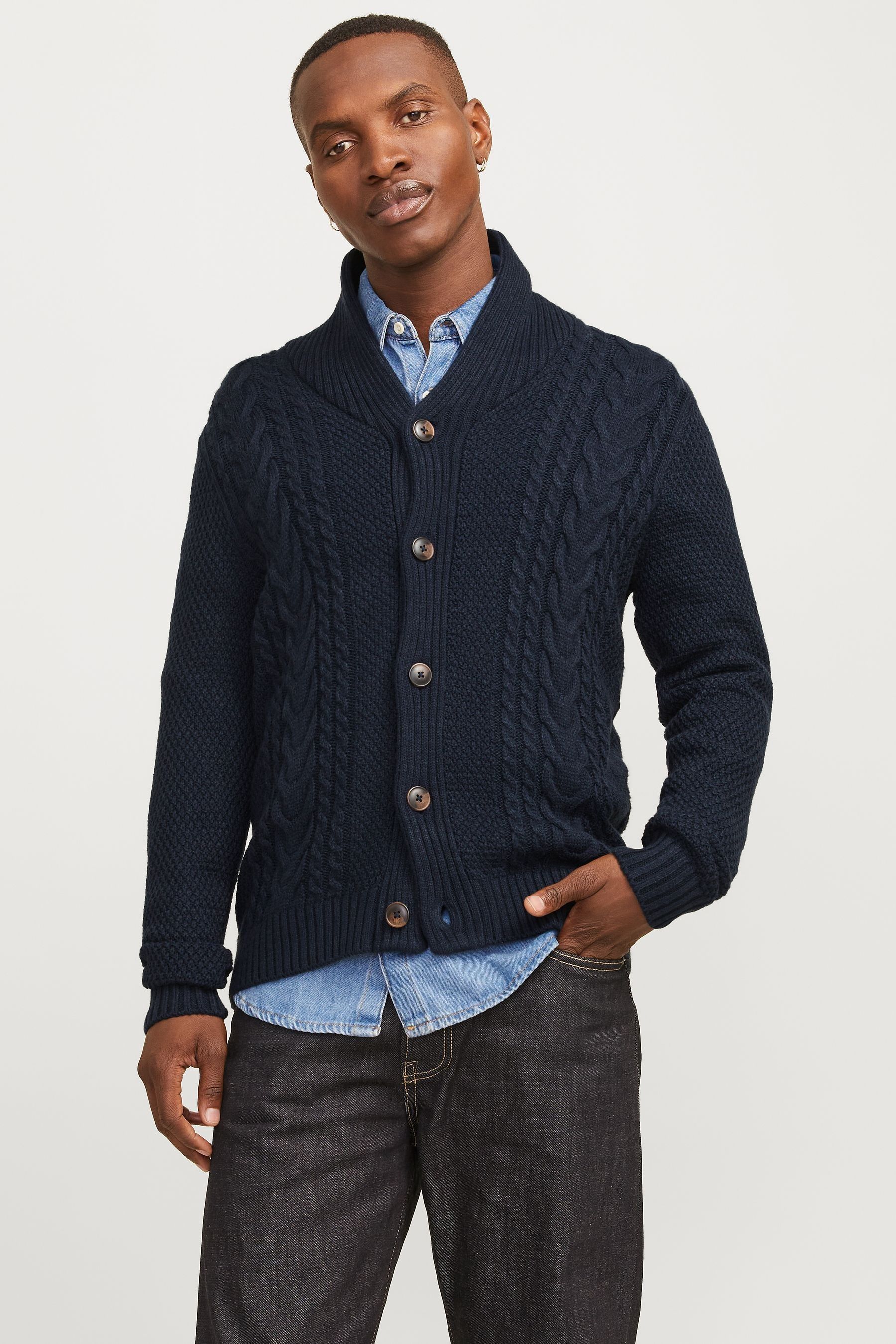 Jack and jones cardigan store