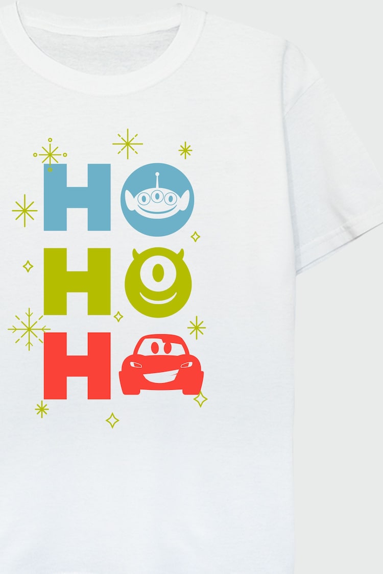 Brands In White Disney Classic Ho Ho Ho Boys T-Shirt - Image 4 of 4