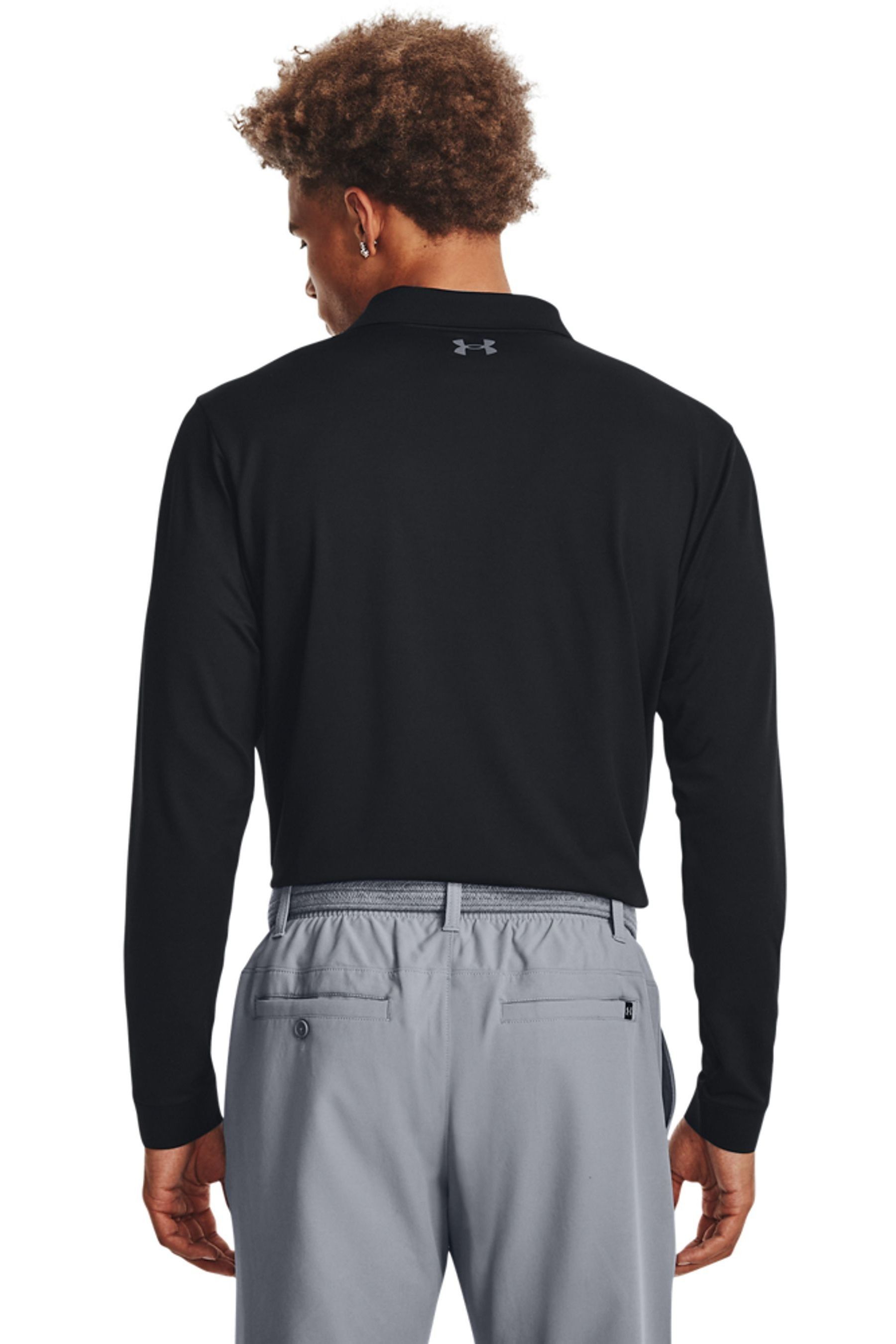 Buy Under Armour Black Golf Matchplay Long Sleeve Polo Shirt from Next Australia