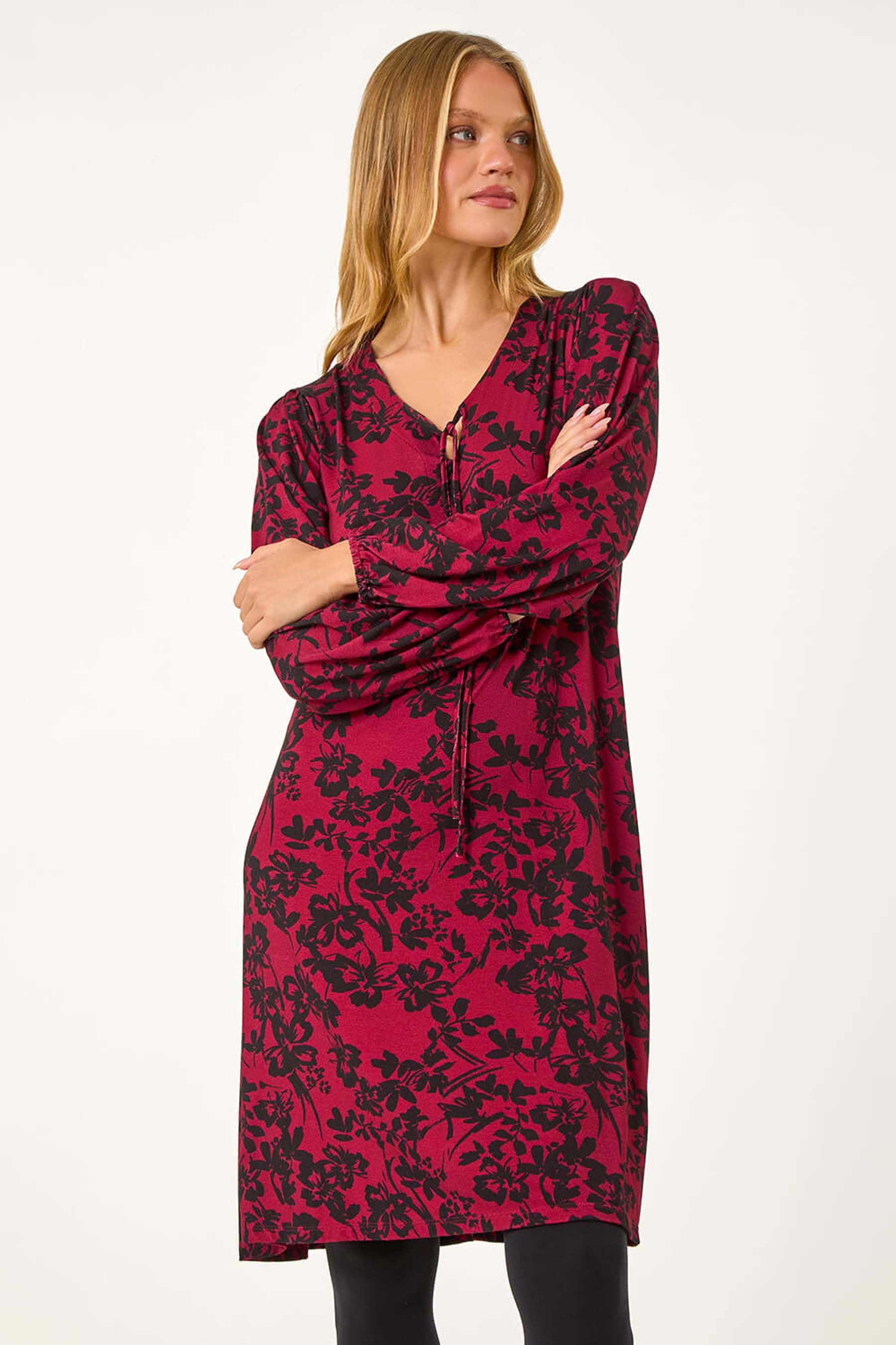 Jersey swing dress uk online