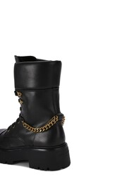 Kurt Geiger London Kensington Combat Black Boots - Image 3 of 4