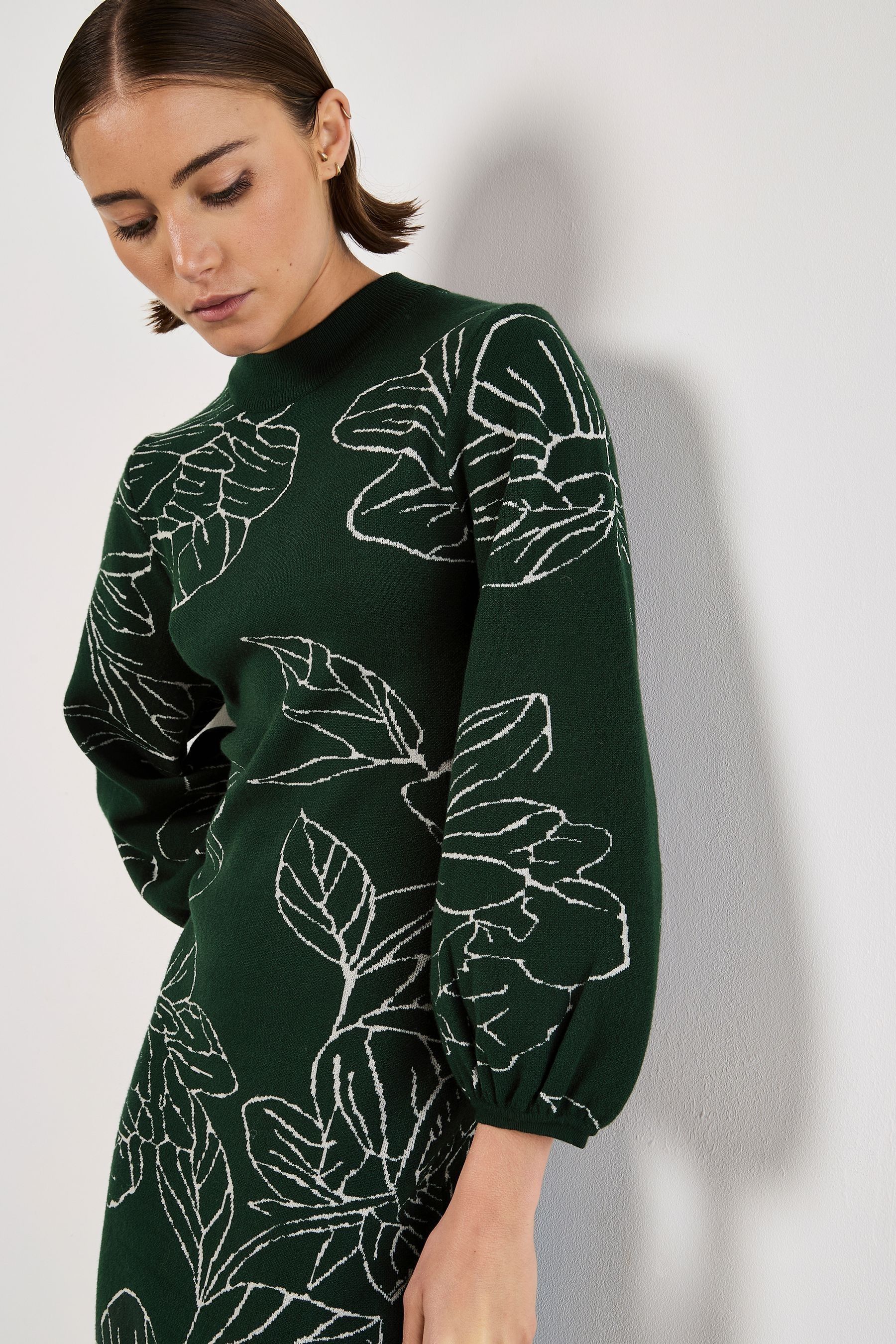 Monki balloon sleeve kimono jacket 2025