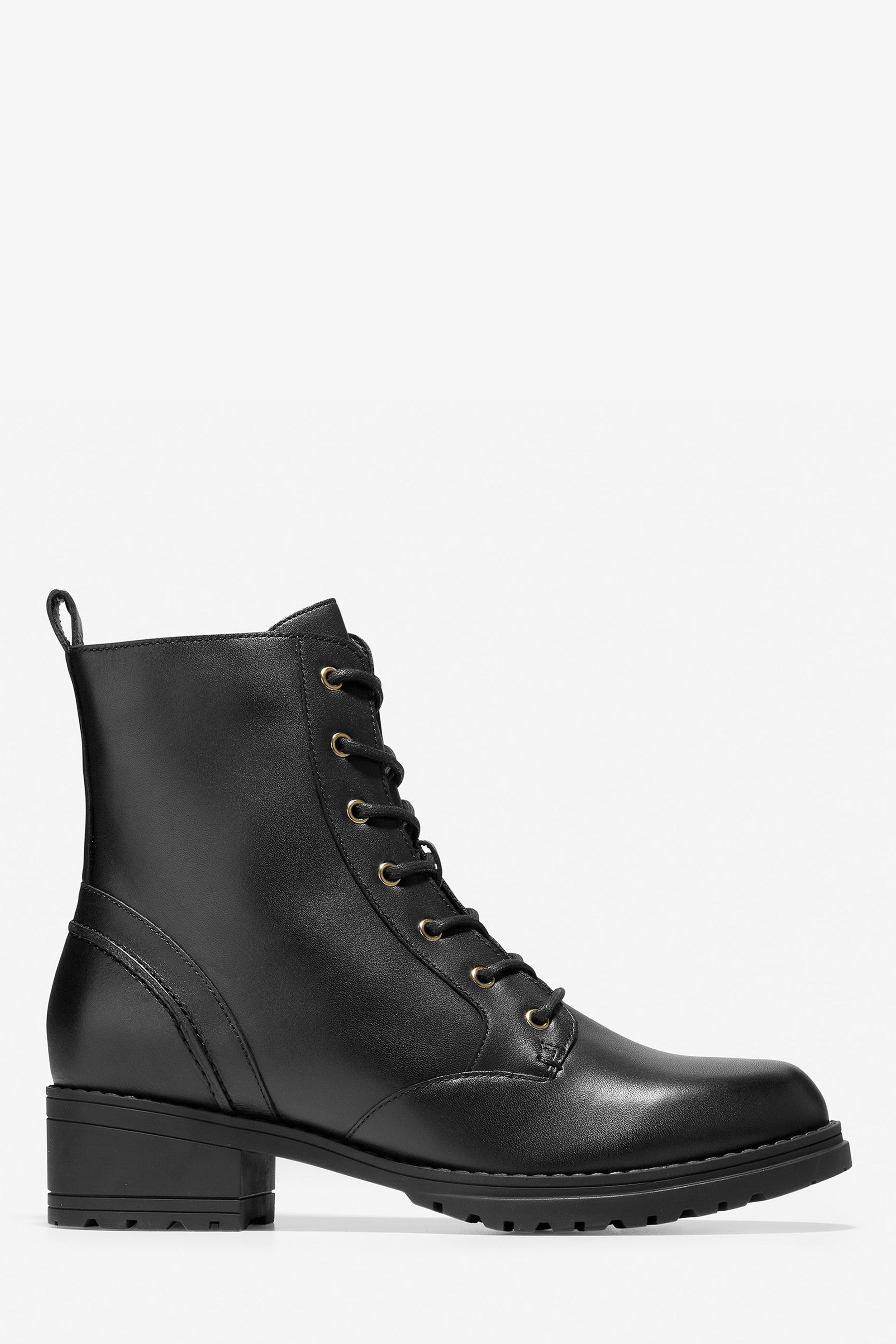 Buy Cole Haan Women s Camea Waterproof Combat Black Boots from Next Malta