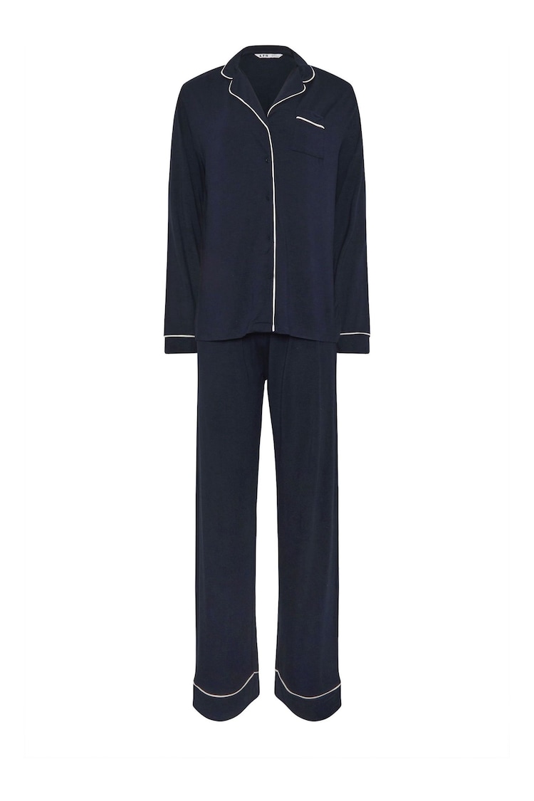 Long Tall Sally Blue Long Sleeve Pyjamas Set - Image 5 of 5