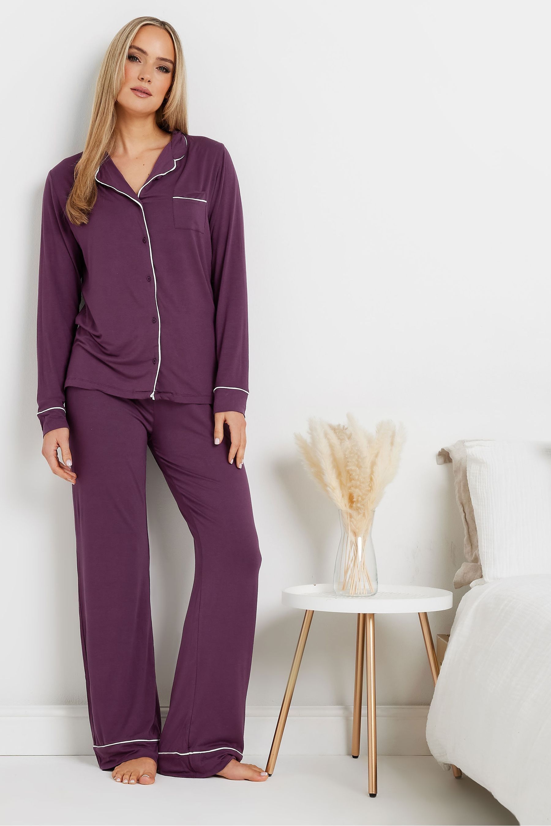 Long Tall Sally Red Long Sleeve Pyjamas Set