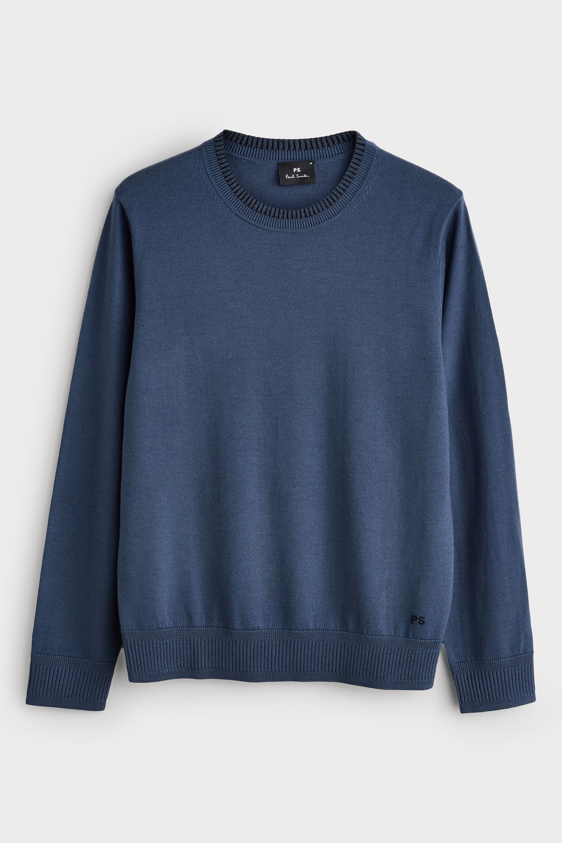 Buy PS Paul Smith Dark Green Contrast Neck Trim Jumper from the Next UK online shop