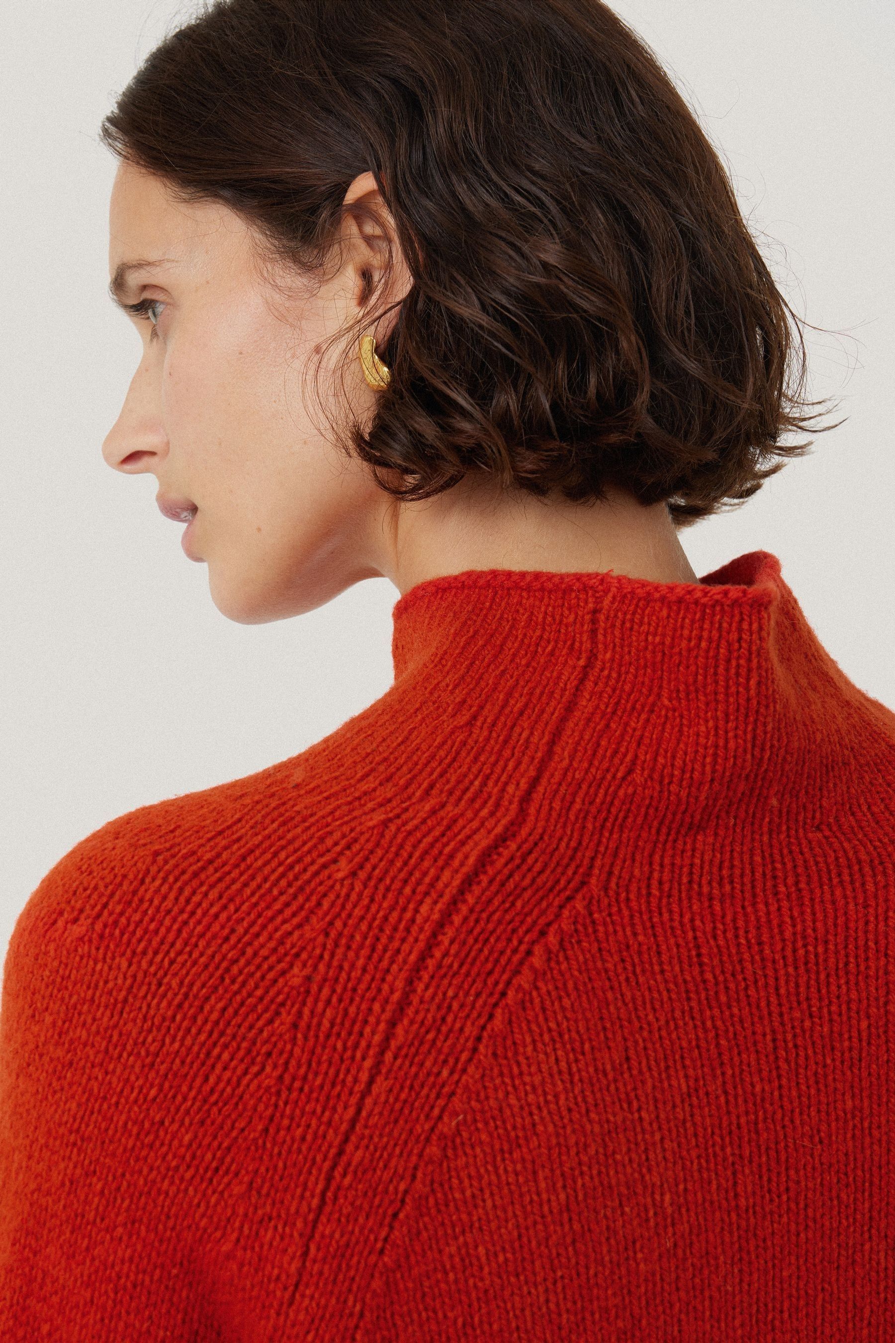 Buy Jigsaw Red Wool Blend Snowdon Jumper from Next France