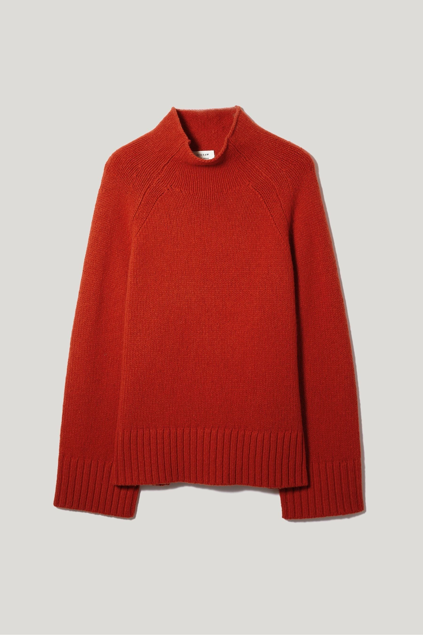 Jigsaw red jumper online