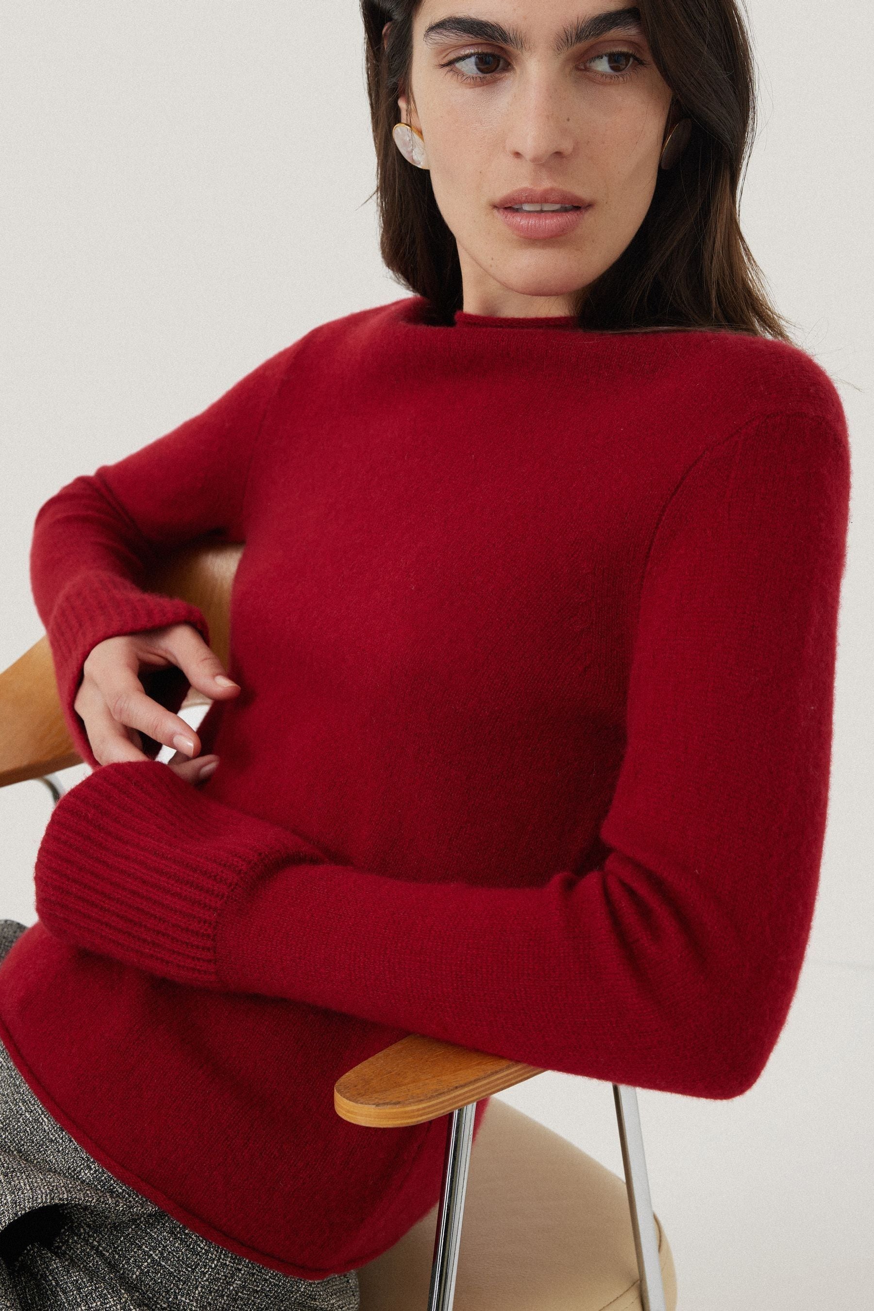 Buy Jigsaw Red Cloud Cashmere Eldon Jumper from the Next UK online shop