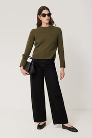 Jigsaw Green Wool Cashmere Blend Jumper - Image 6 of 7