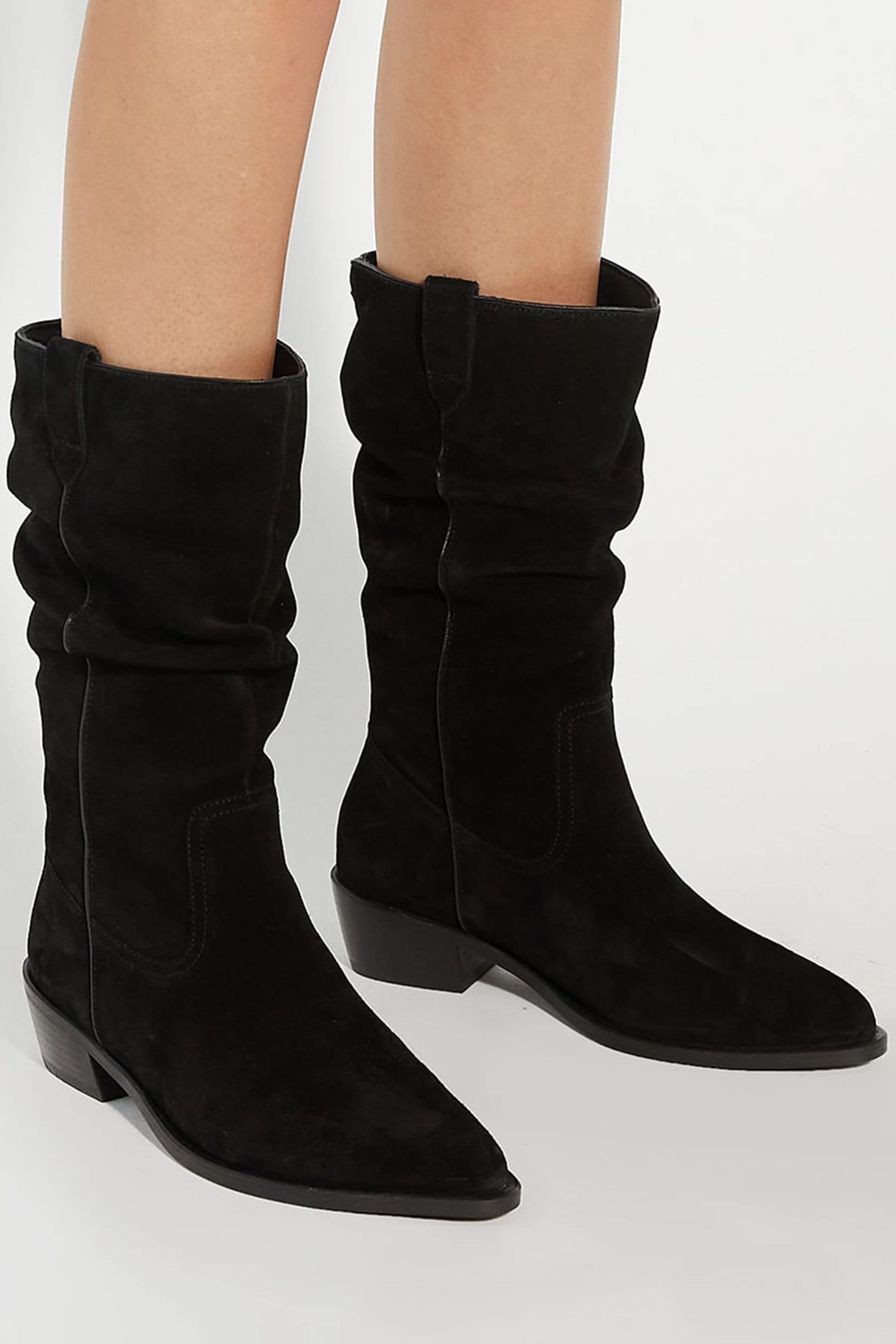 Dune slouch boots top
