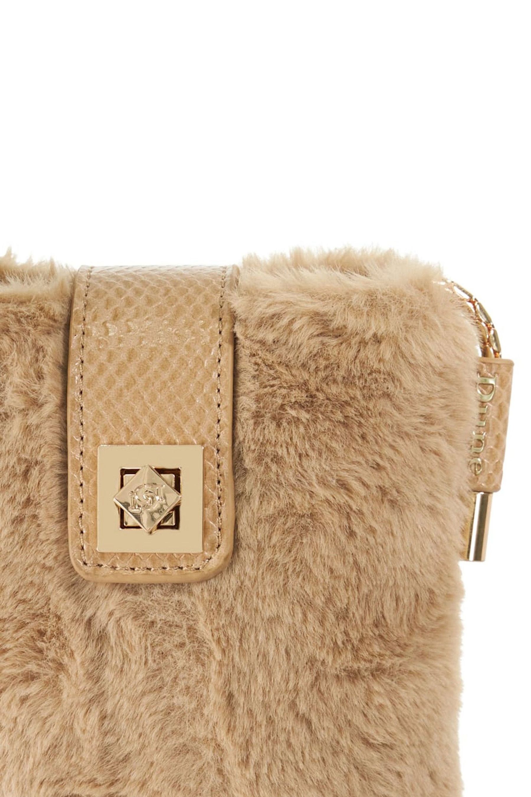 Dune faux fur bag hotsell