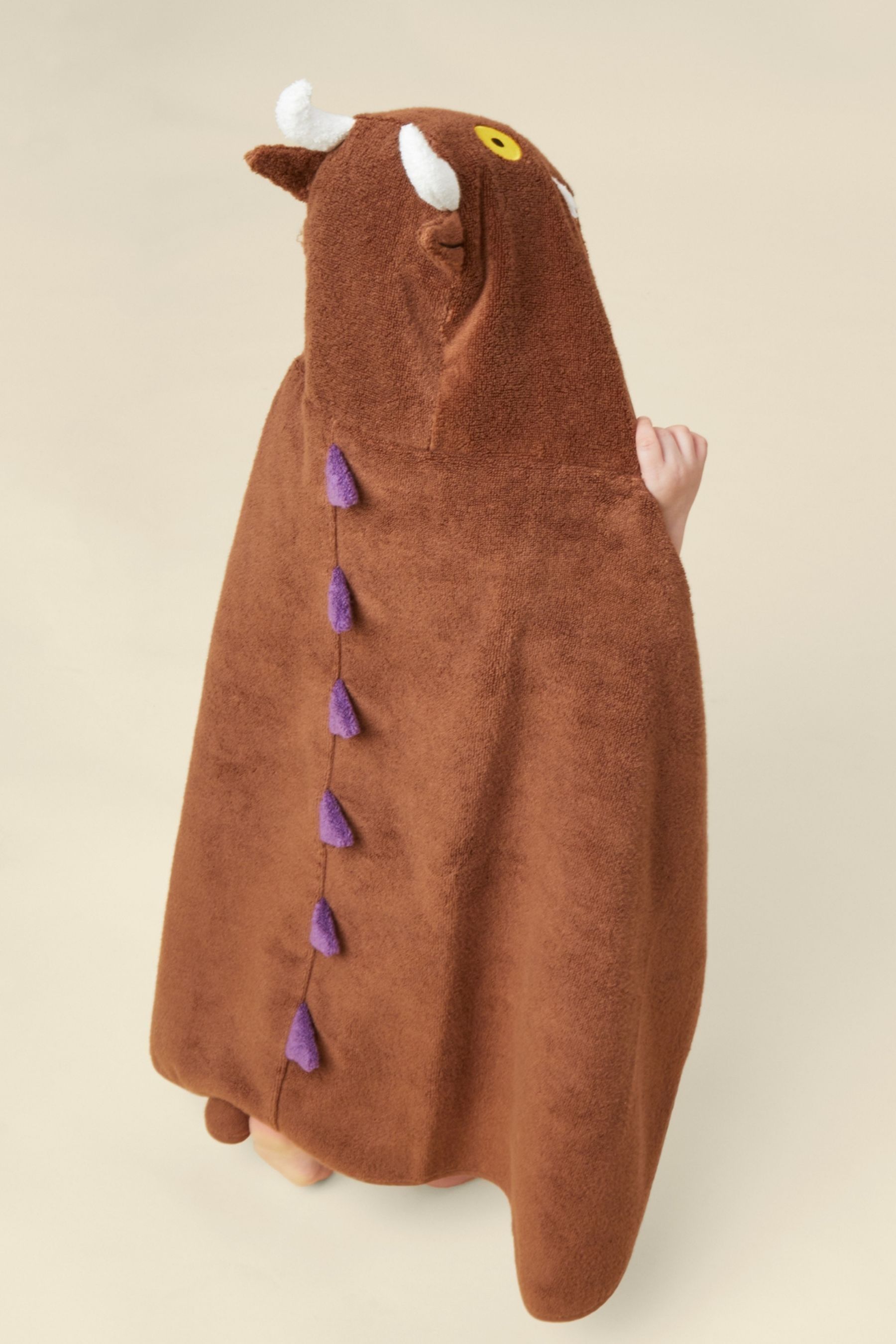 Buy MORI Gruffalo Hooded Toddler Brown Towel from Next Belgium