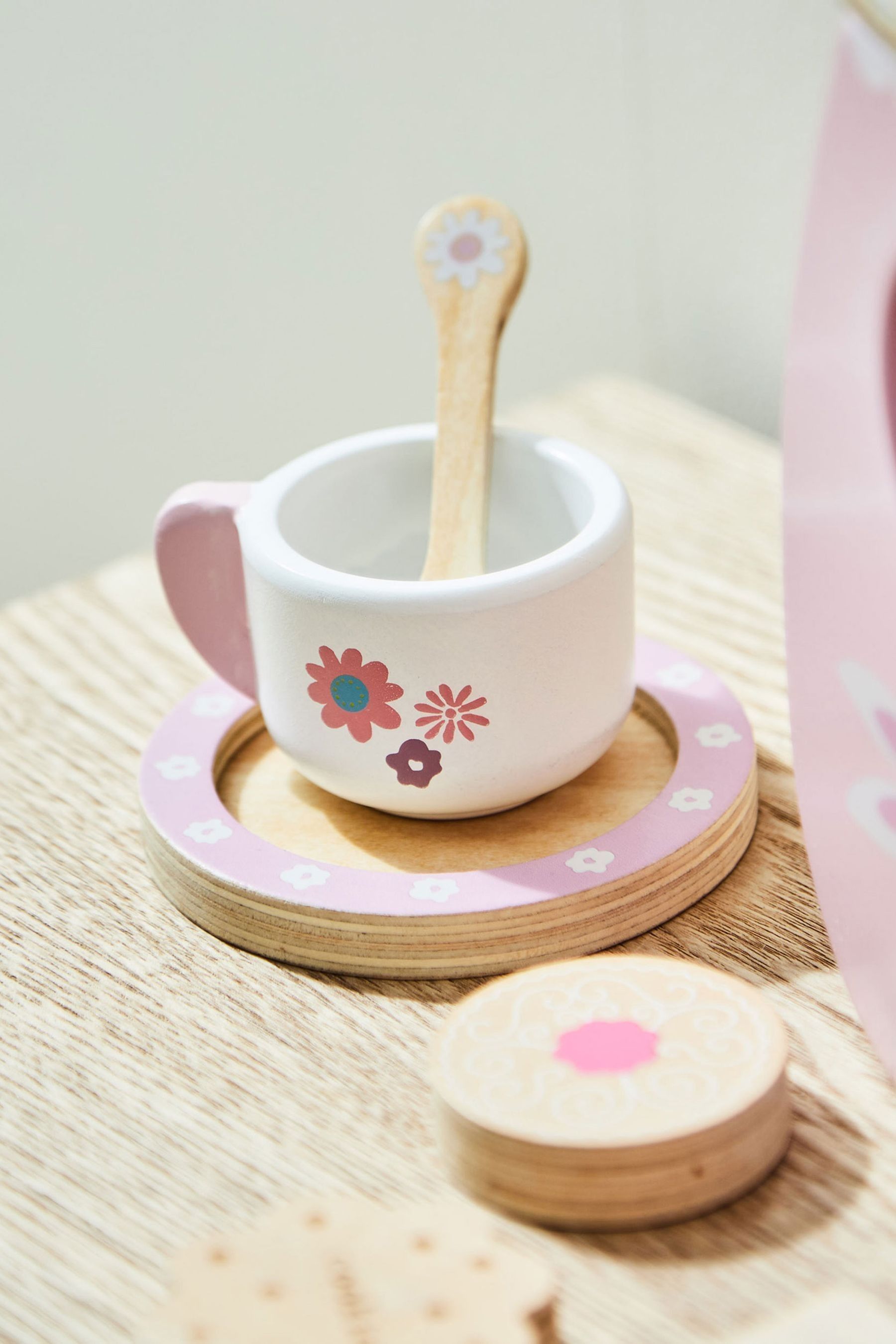 Personalised wooden tea set new arrivals