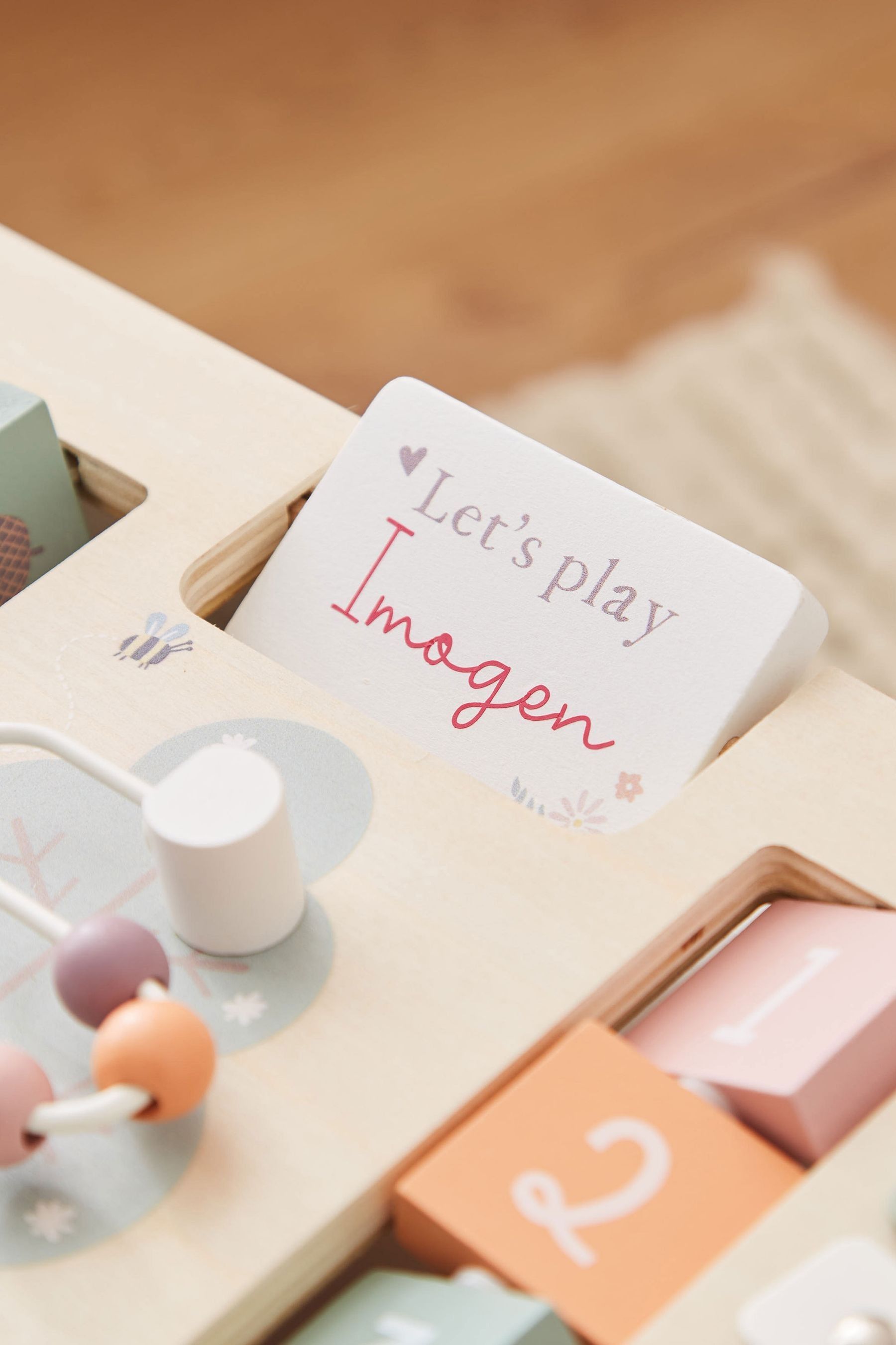 Pink activity table clearance