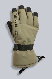 Animal Green Mens Edge Waterproof Snow Gloves - Image 3 of 7