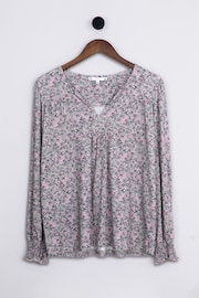 Lakeland Clothing Pink Arla Long Sleeve Top - Image 1 of 4