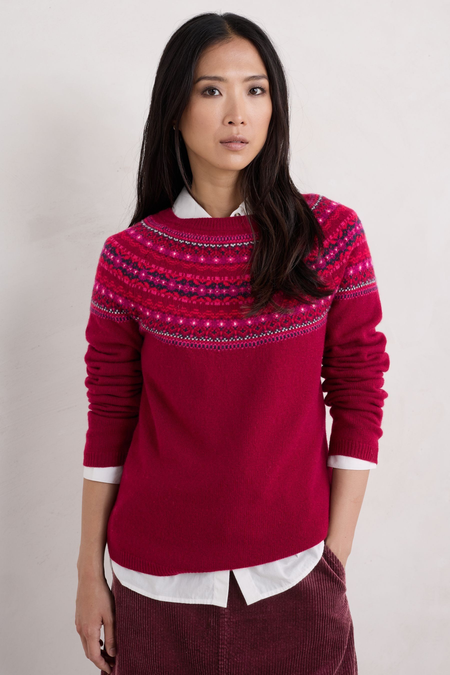 Buy Seasalt Cornwall Red Seasalt Cornwall Edge Jumper from Next USA