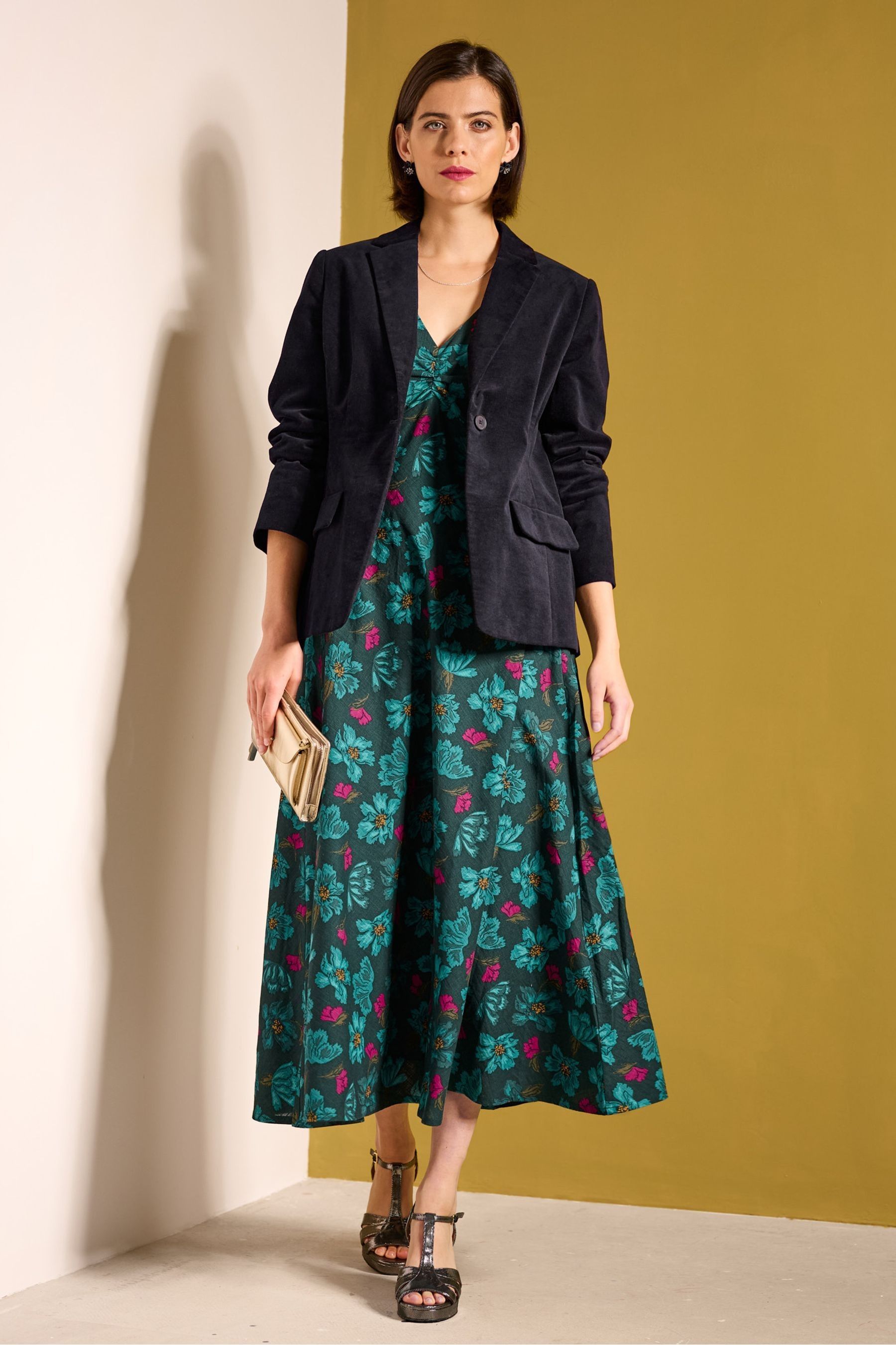 Buy Seasalt Cornwall Blue 100 Cotton Willow Blossom Dress from the Next UK online shop