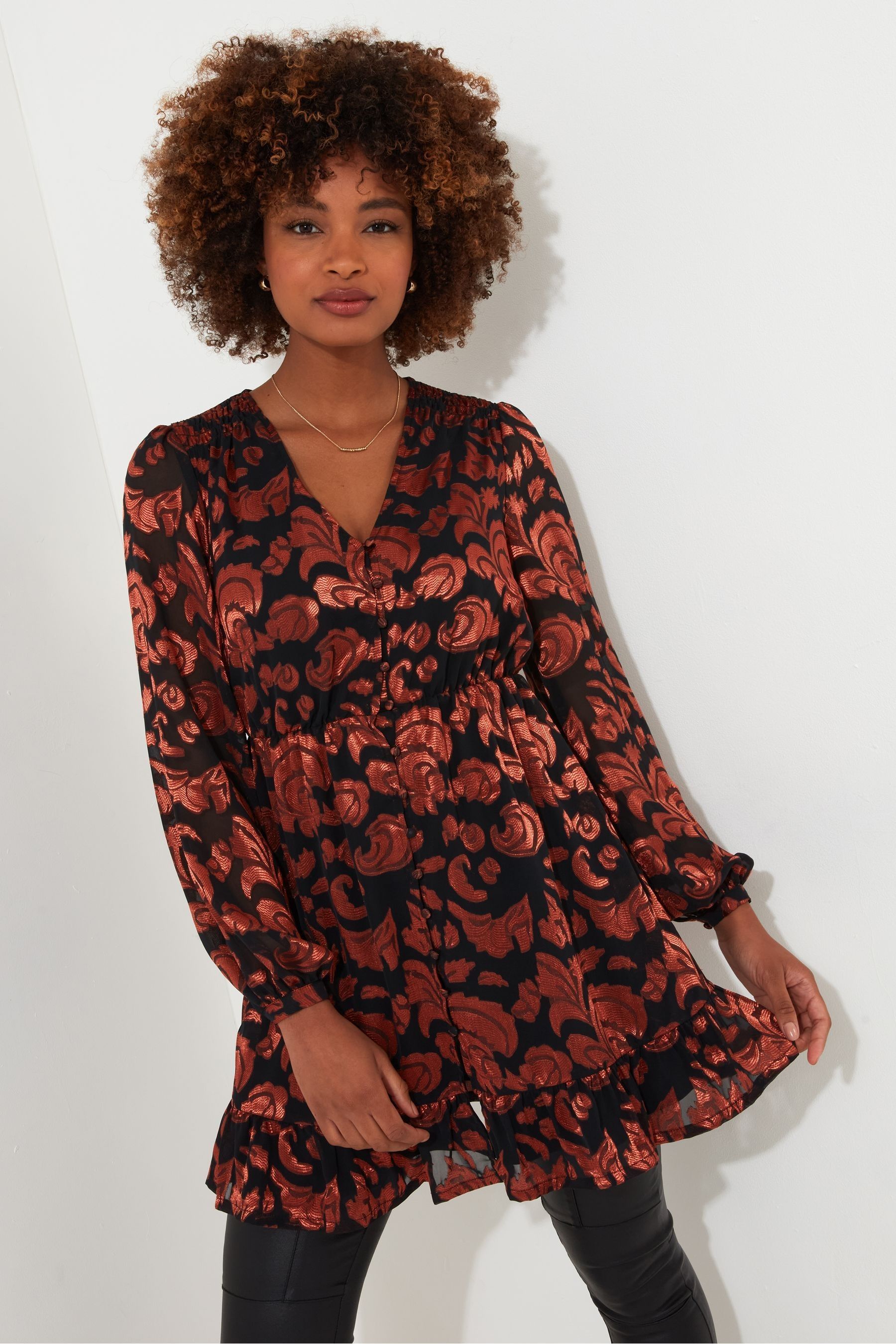Tunic dress with tights sale