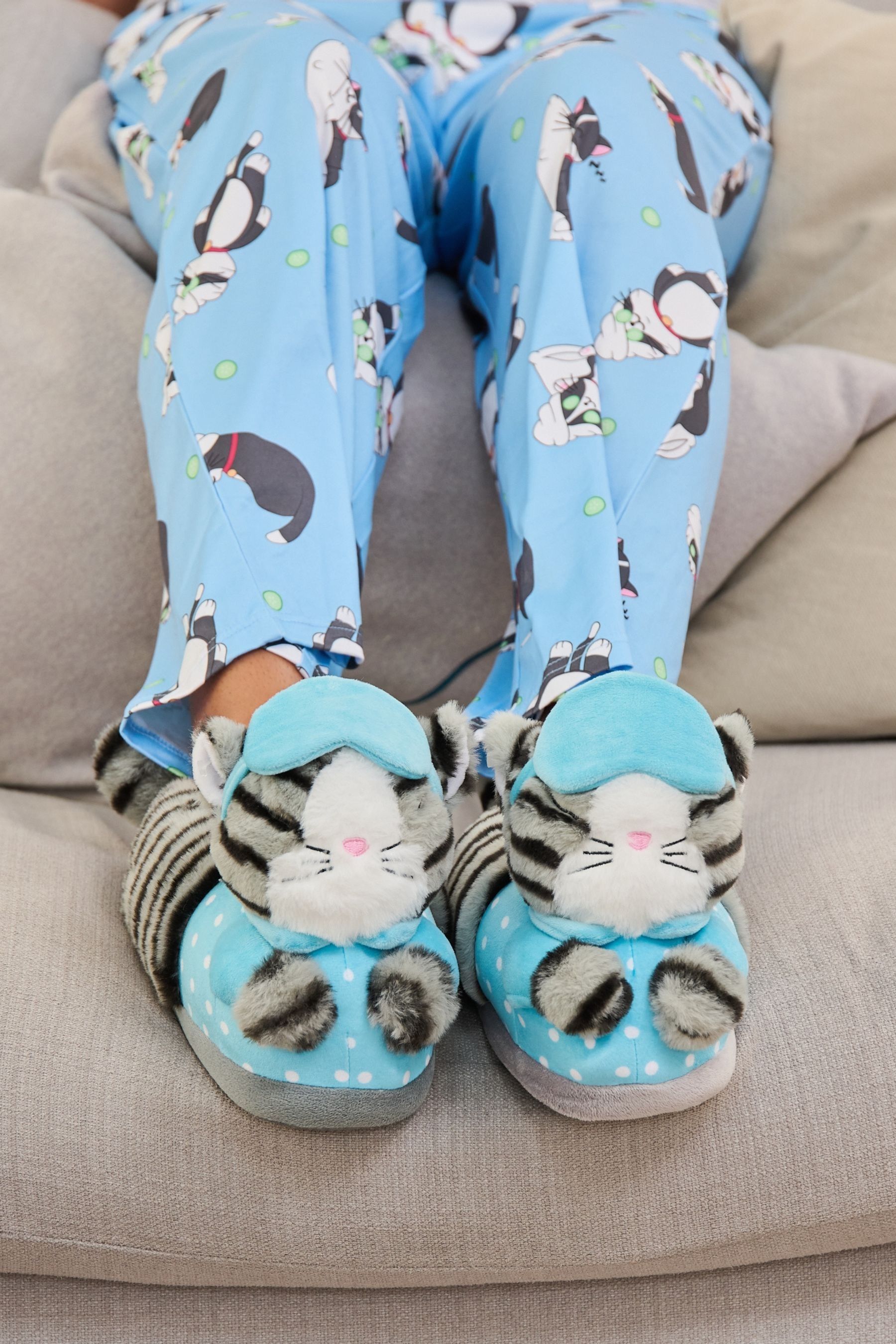 Next cat slippers on sale