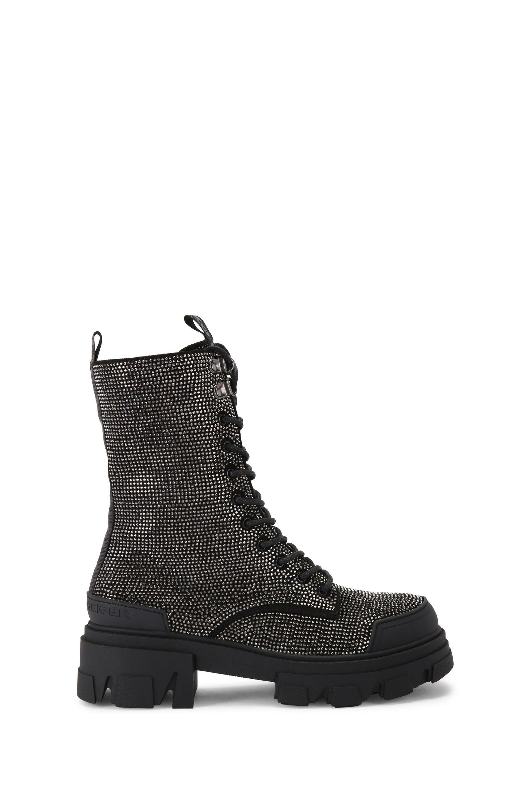Buy KG Kurt Geiger Trekker Gem Black Boots from Next Ireland
