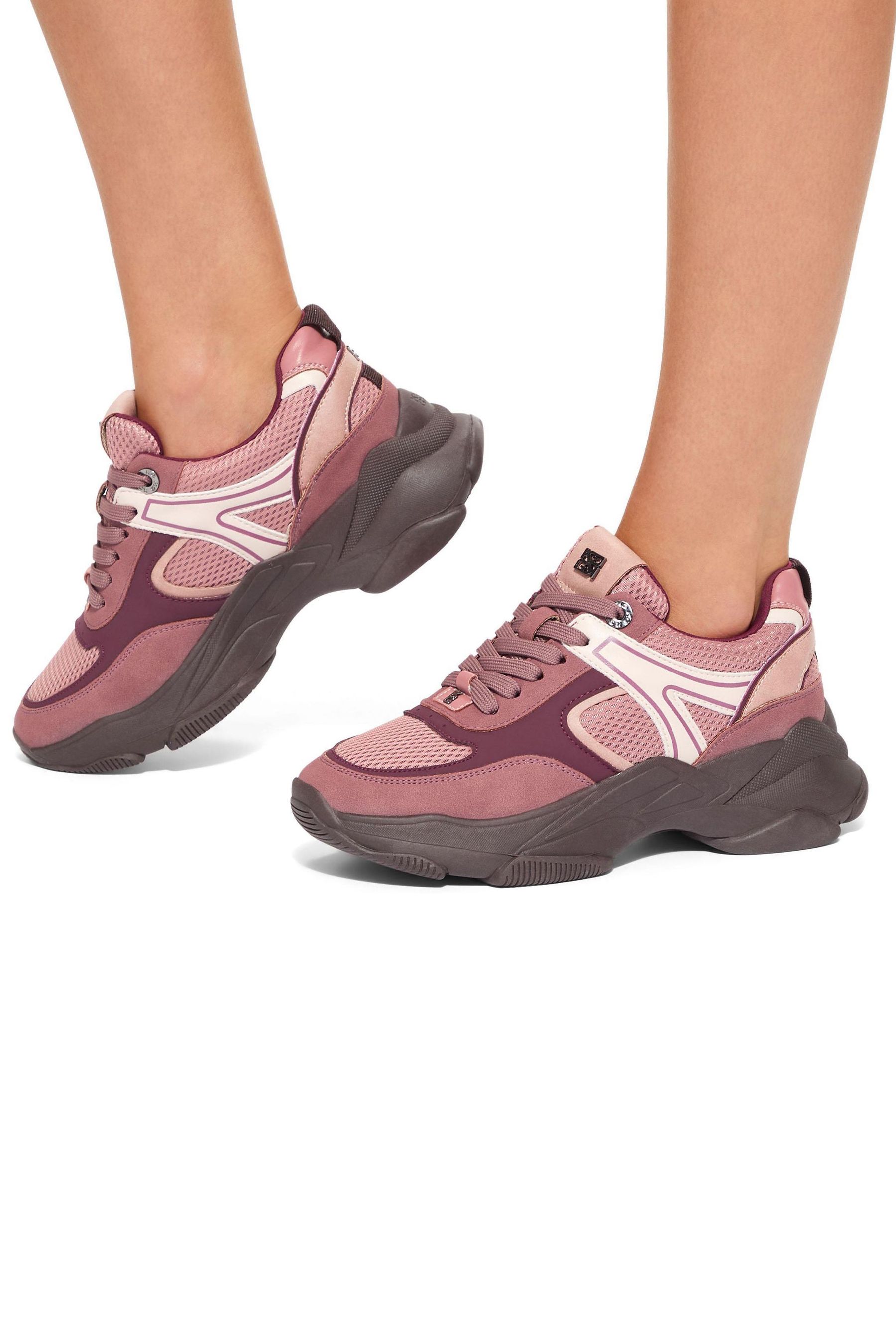 Buy KG Kurt Geiger Pink Lucile Trainers from Next Luxembourg
