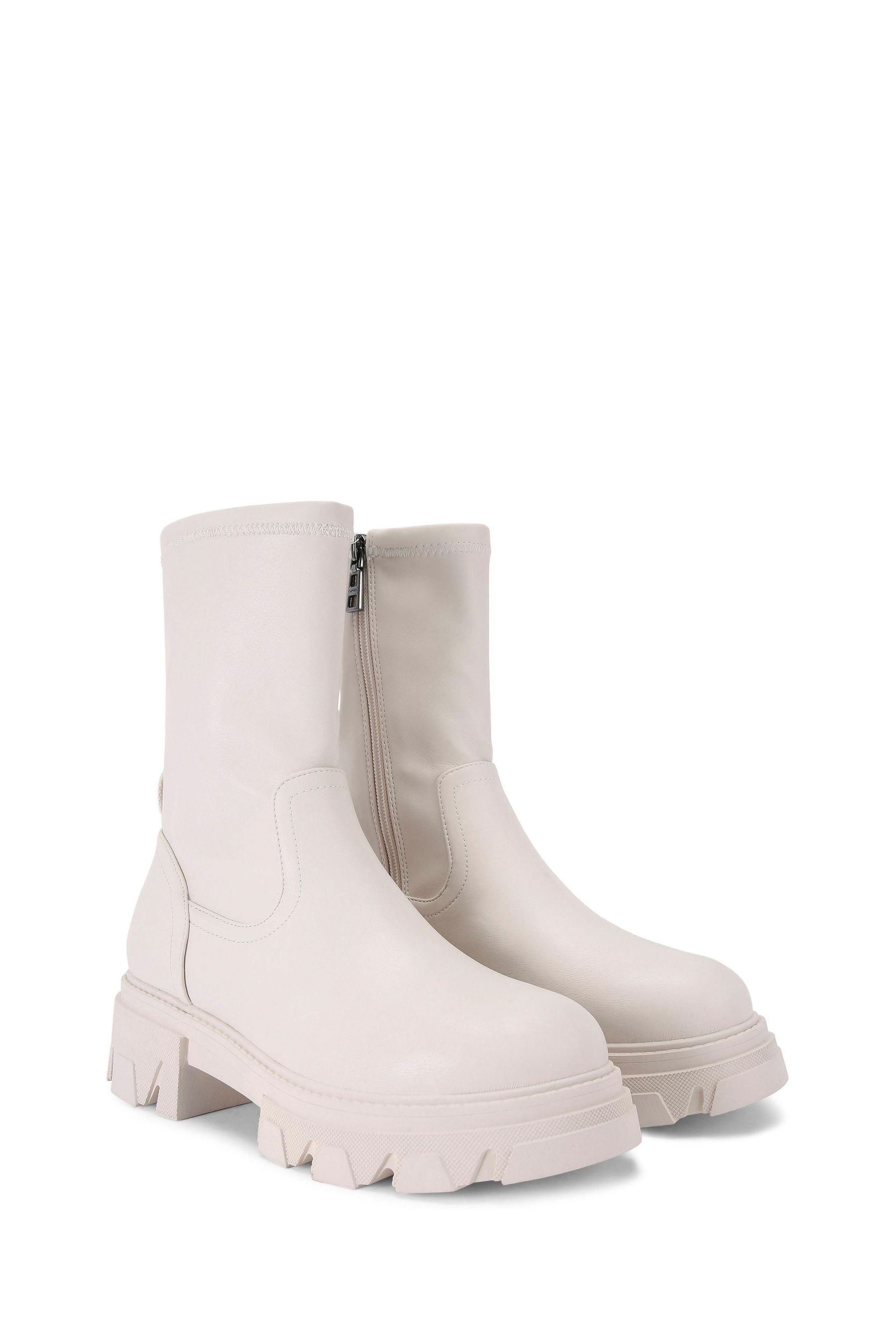 Buy Carvela Cream Explorer Sock Boots from the Next UK online shop