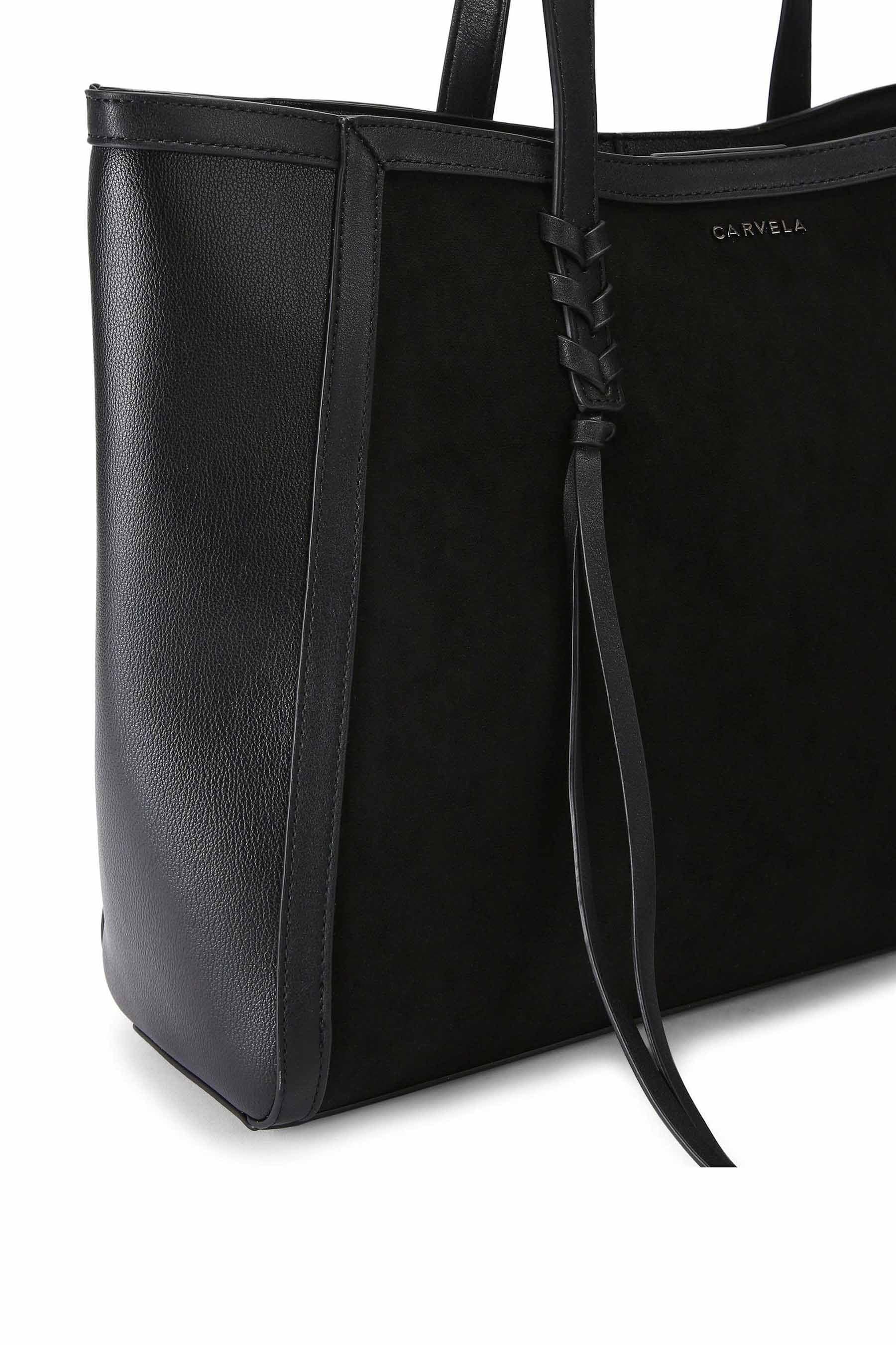 Buy Carvela Tassel Winged Black Tote Bag from Next Ireland