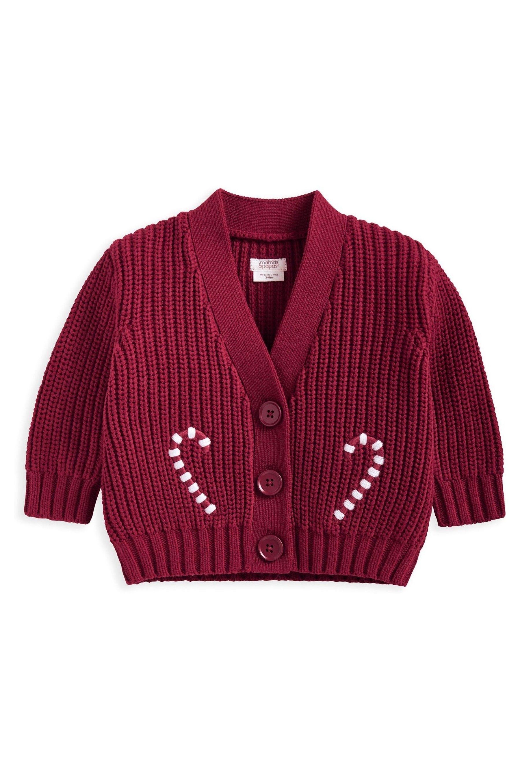 Buy Mamas Papas Red Ho Ho Ho Christmas 100 Cotton Cardigan and Leggings Set 2 Piece from Next Azerbaijan
