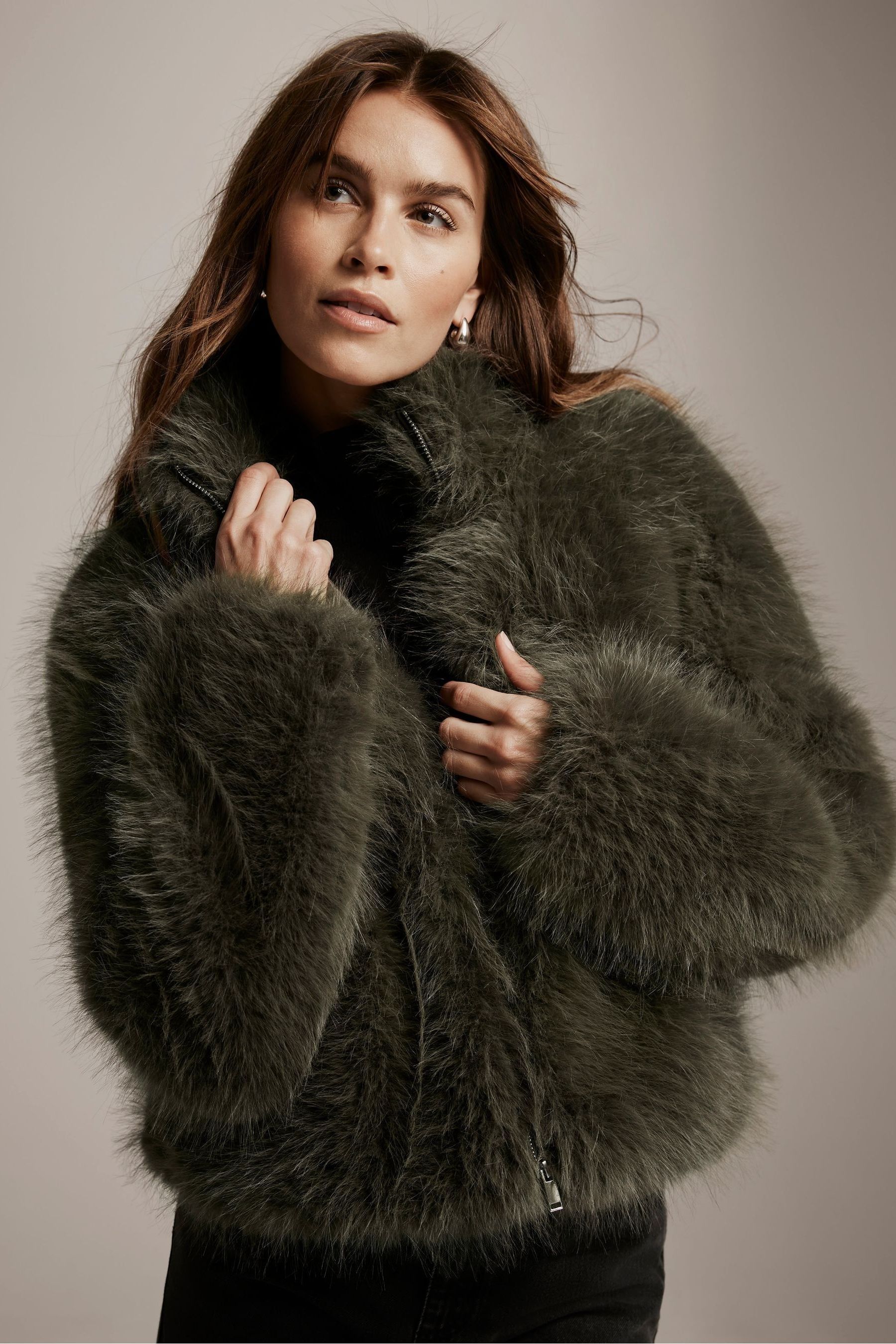 Next fluffy jacket outlet