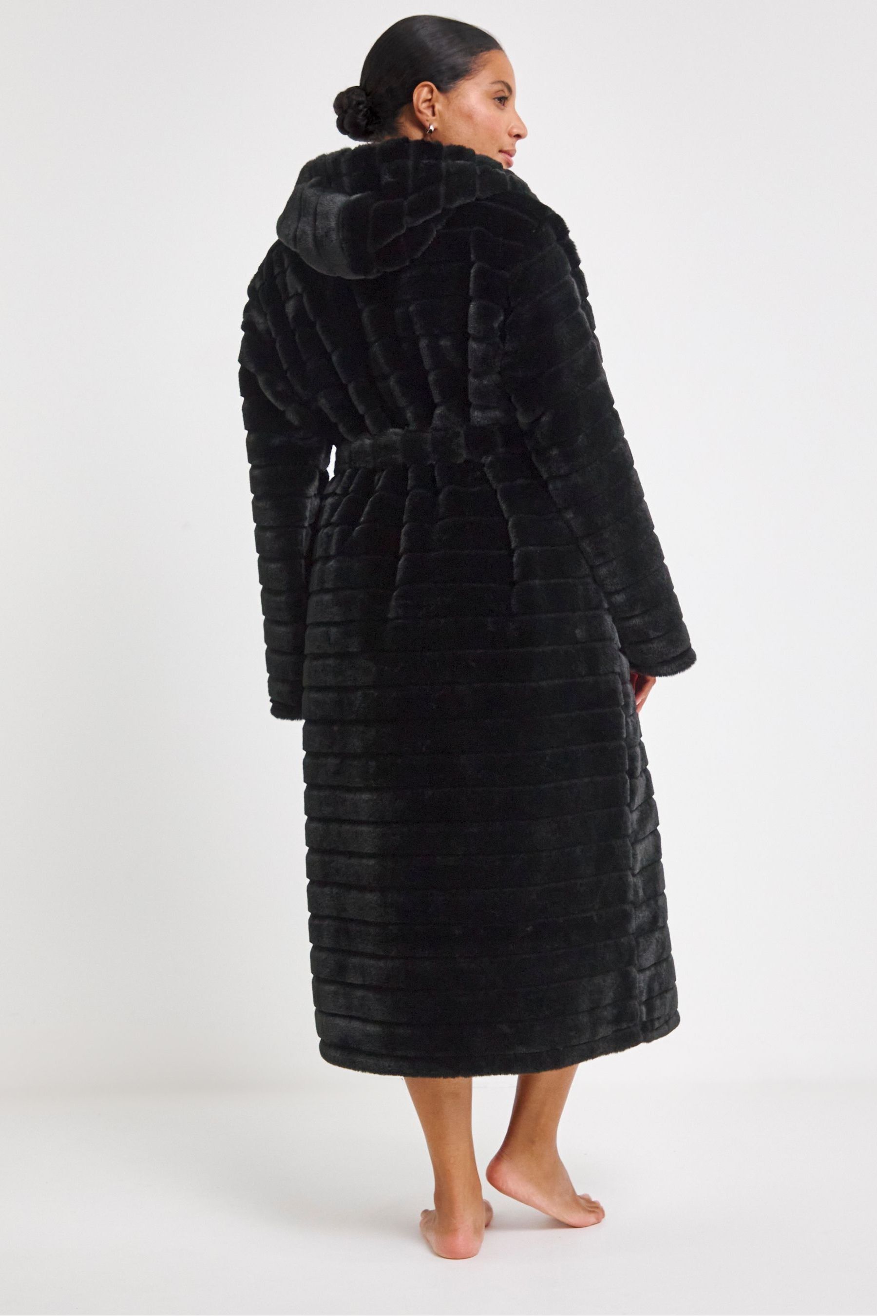 Buy Simply Be Black Pretty Secrets Luxury Maxi Gown from the Next UK online shop