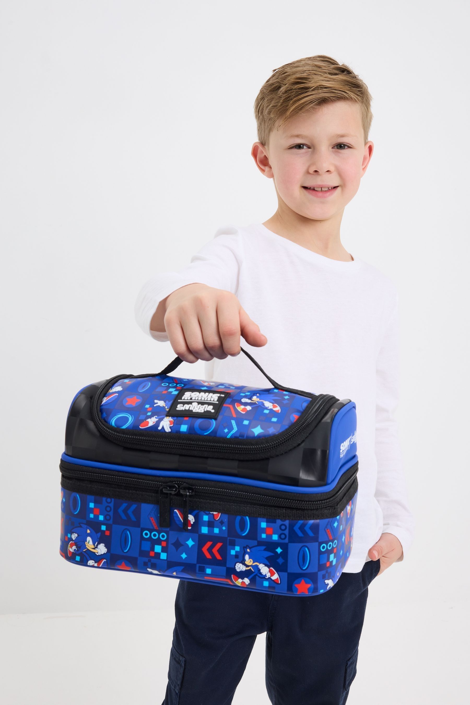 Smiggle lunch bag boys top
