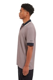 Sealskinz Orange Dersingham Soft Touch Printed Polo Shirt - Image 3 of 6