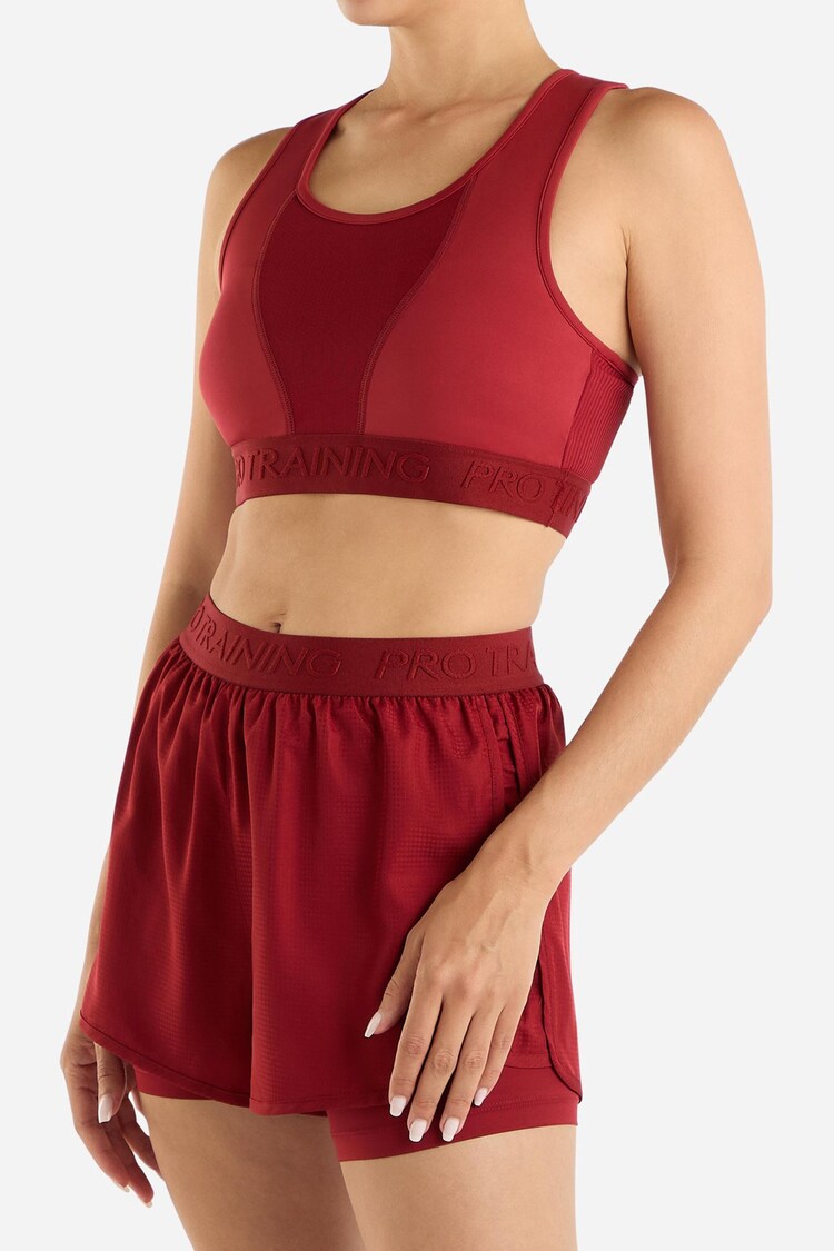 Umbro Red Pro Training Sports Bra - Image 1 of 4