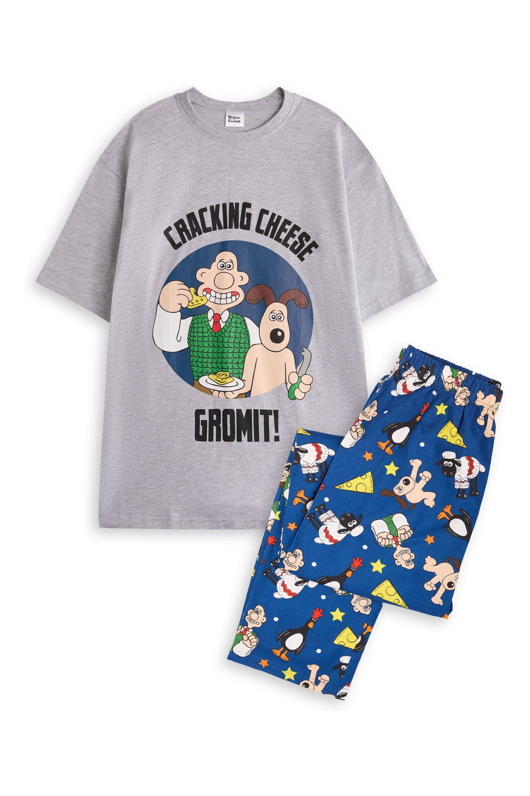 Wallace and gromit mens pyjamas discount