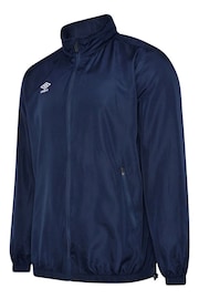 Umbro Blue Lightweight Rain Junior Jacket - Image 1 of 2