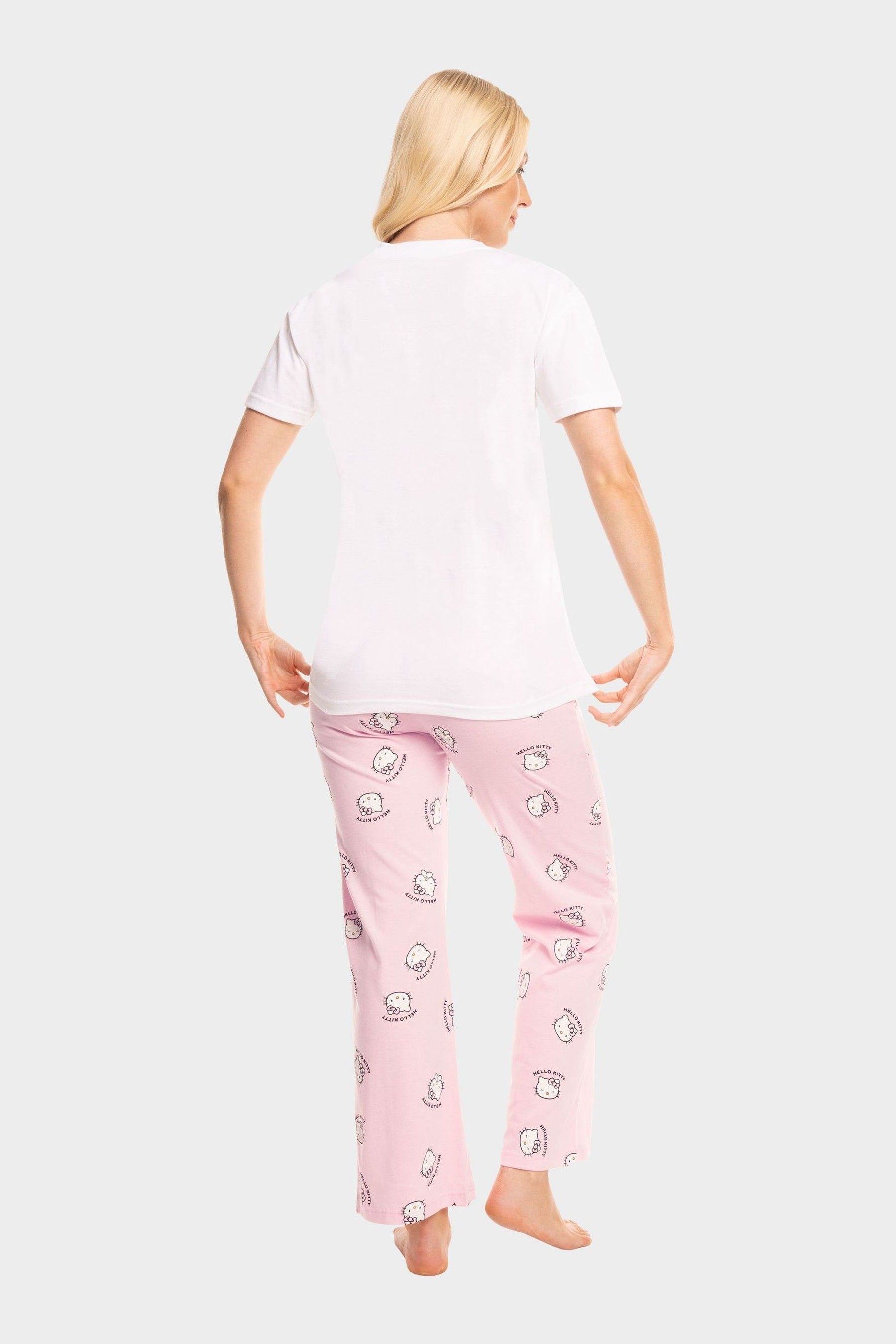 Buy Character White Hello Kitty Short Sleeve Pyjamas from Next United Arab Emirates